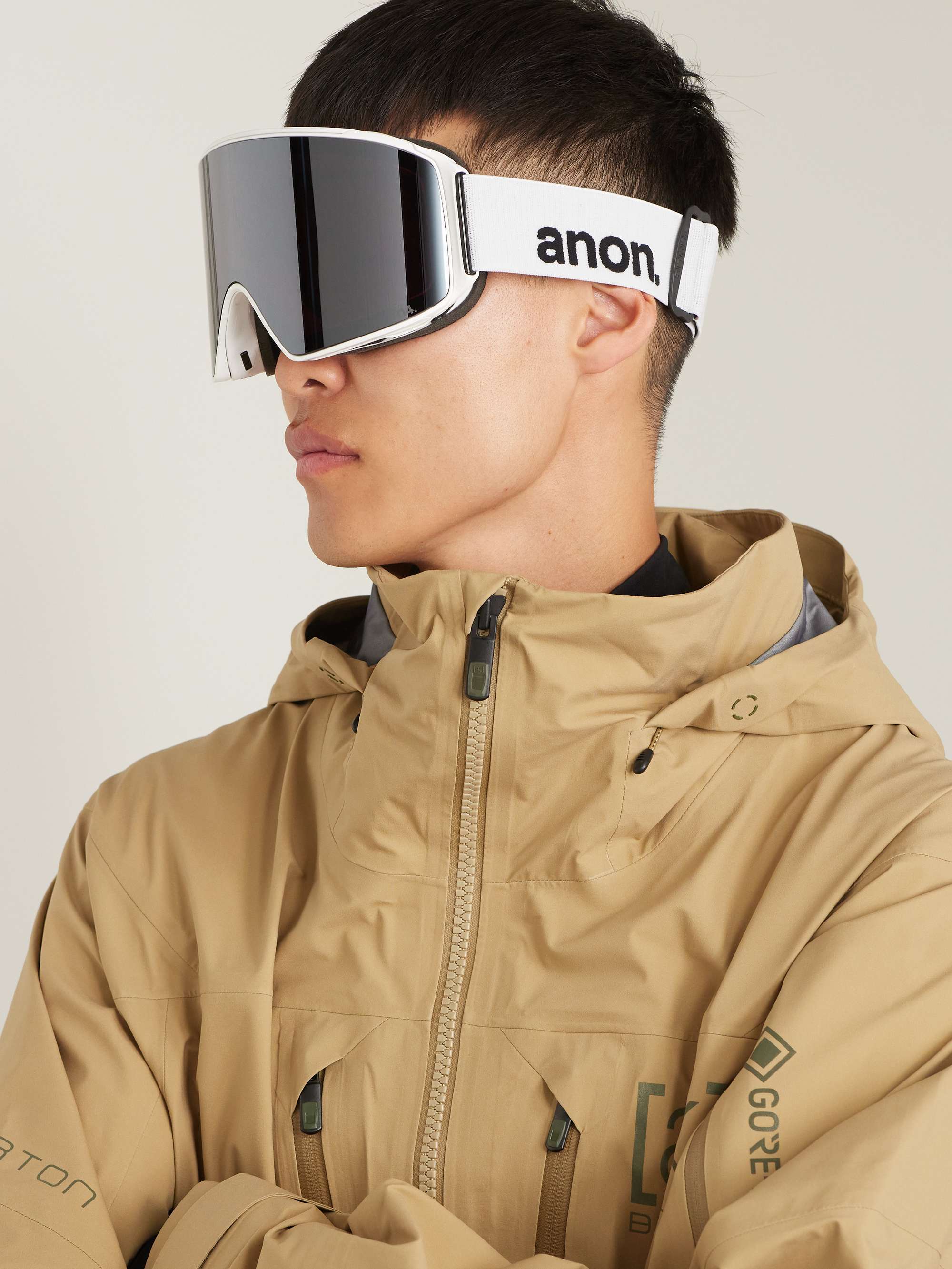 ANON M4 Cylindrical Ski Goggles and Stretch-Jersey Face Mask | MR PORTER