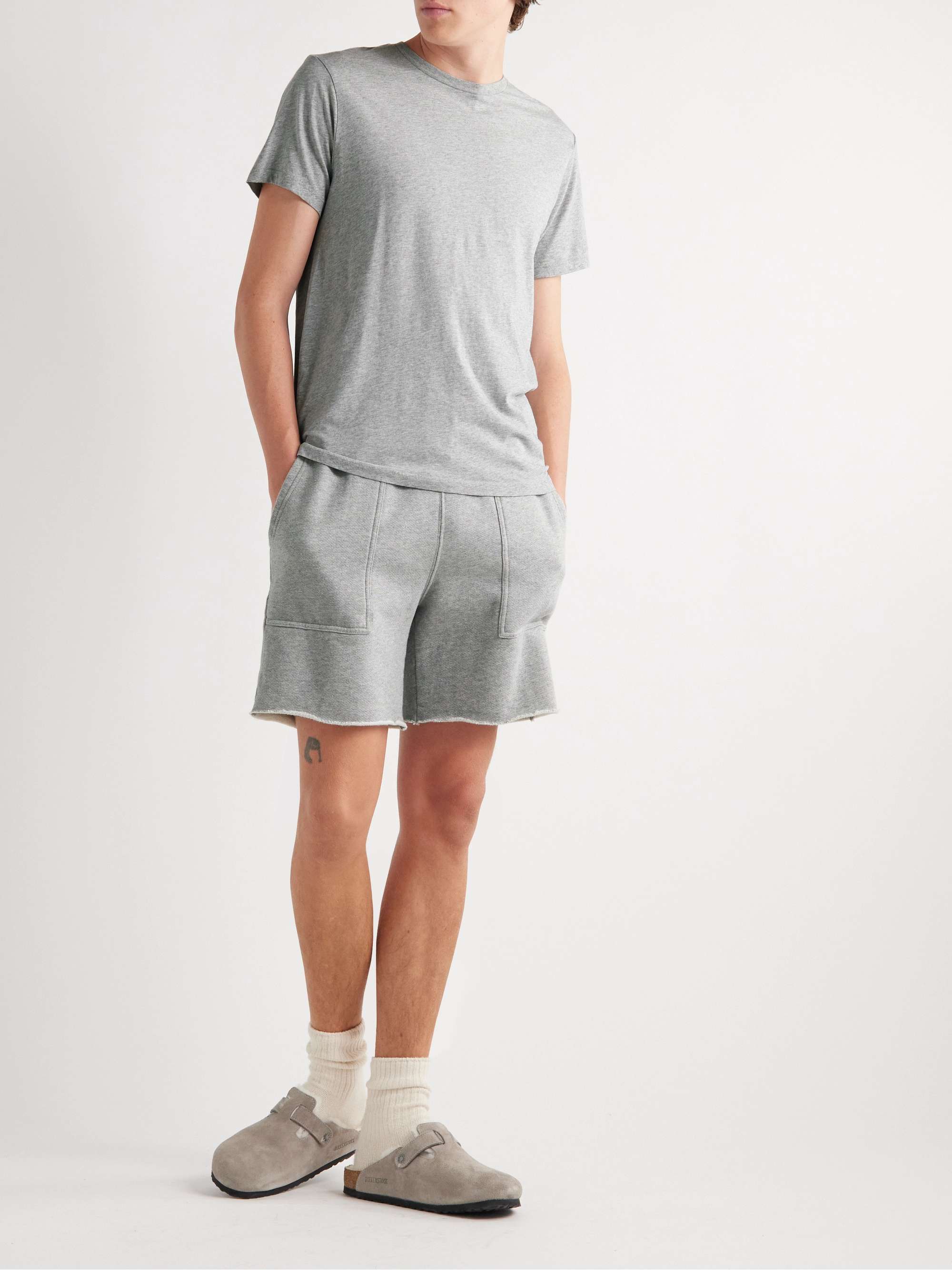 SAVE KHAKI UNITED Organic Cotton-Jersey Drawstring Shorts for Men | MR  PORTER
