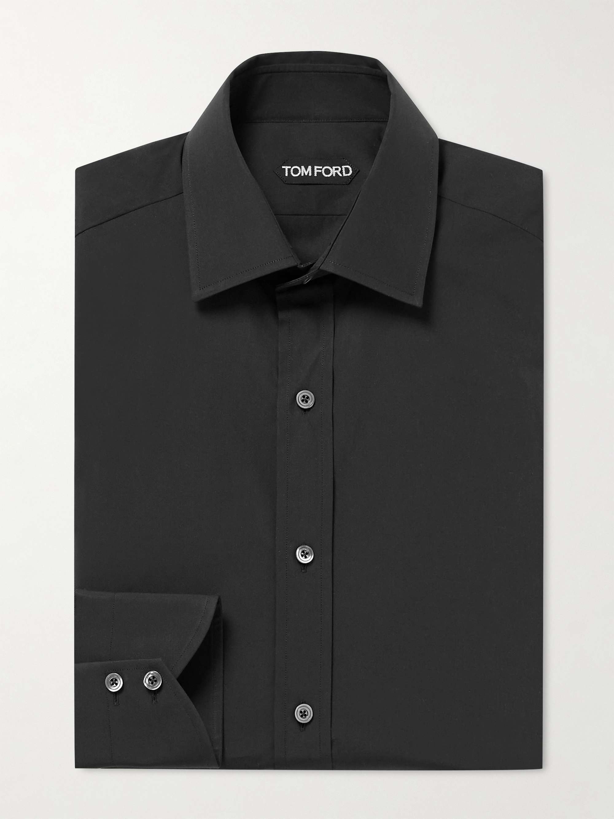 Hemd aus Baumwollpopeline von TOM FORD für Herren | MR PORTER