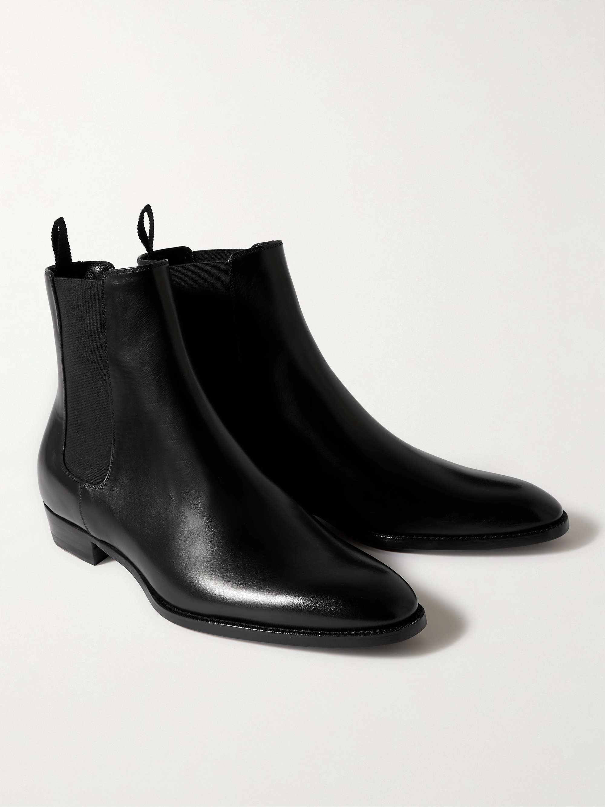 CELINE HOMME Leather Chelsea Boots for Men | MR PORTER
