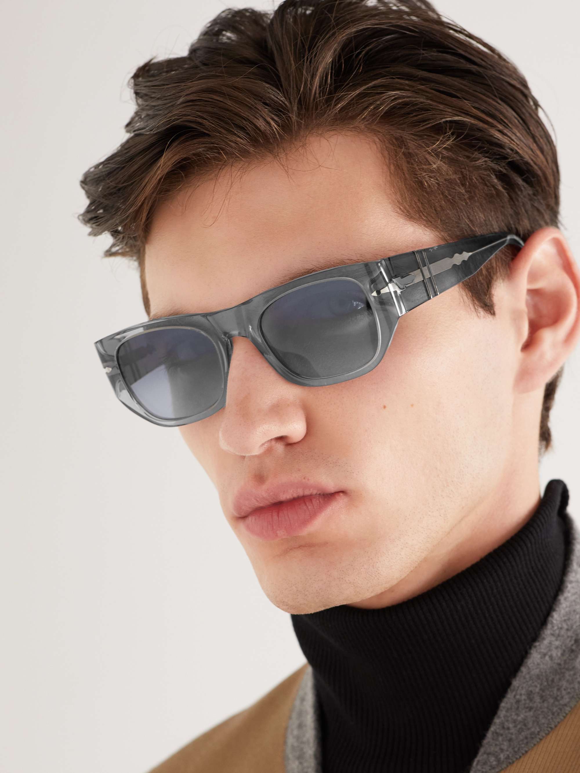 PERSOL Square-Frame Acetate Sunglasses | MR PORTER