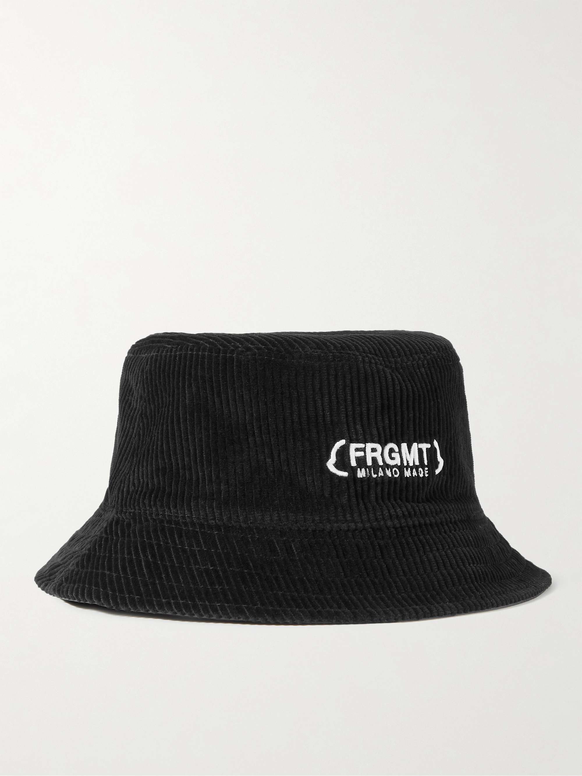 MONCLER GENIUS 7 Moncler FRGMT Hiroshi Fujiwara Reversible Cotton-Corduroy  and Shell Bucket Hat for Men | MR PORTER
