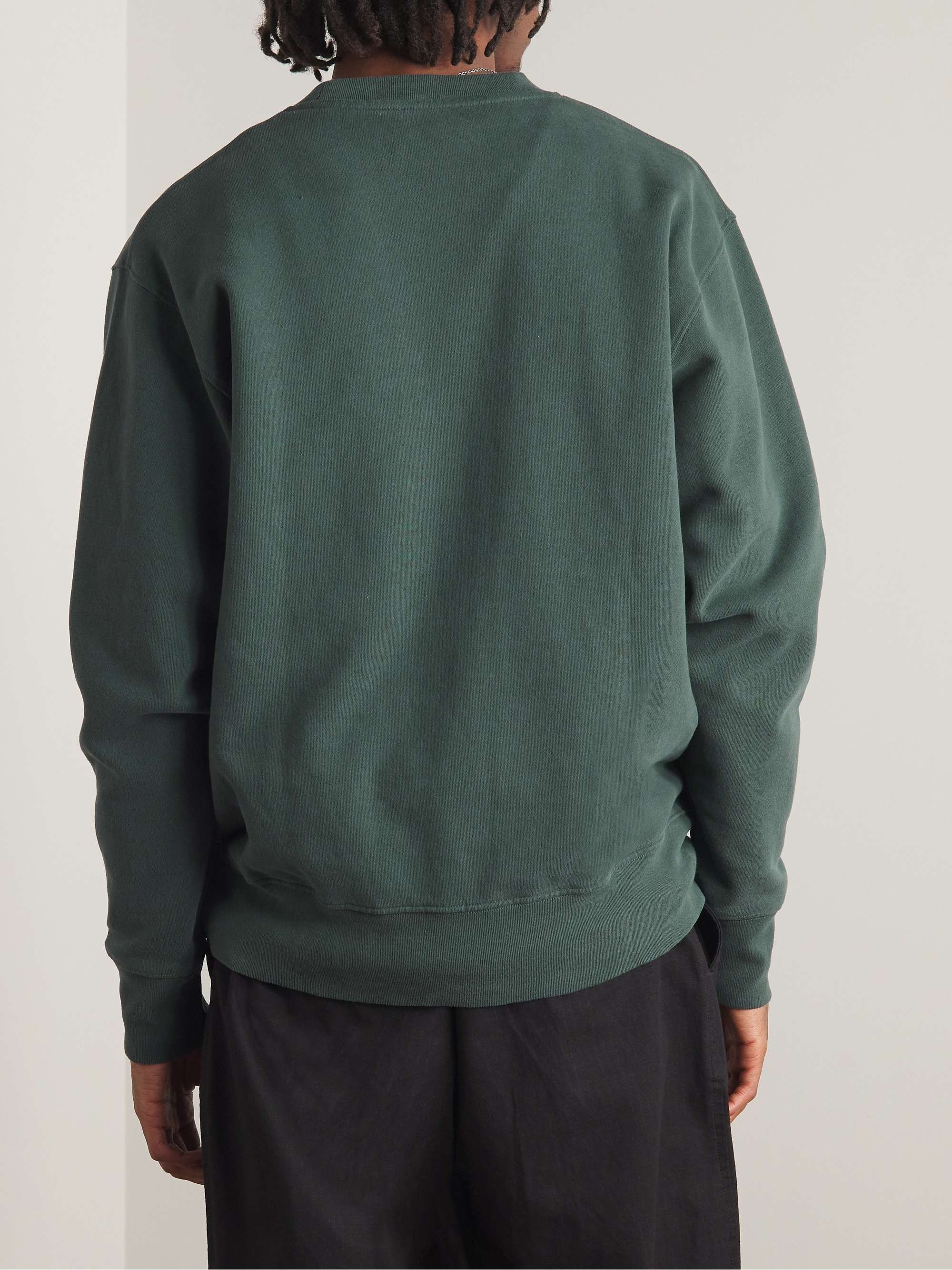 NORSE PROJECTS Arne Logo-Appliquéd Recycled-Cotton Jersey Sweatshirt | MR  PORTER