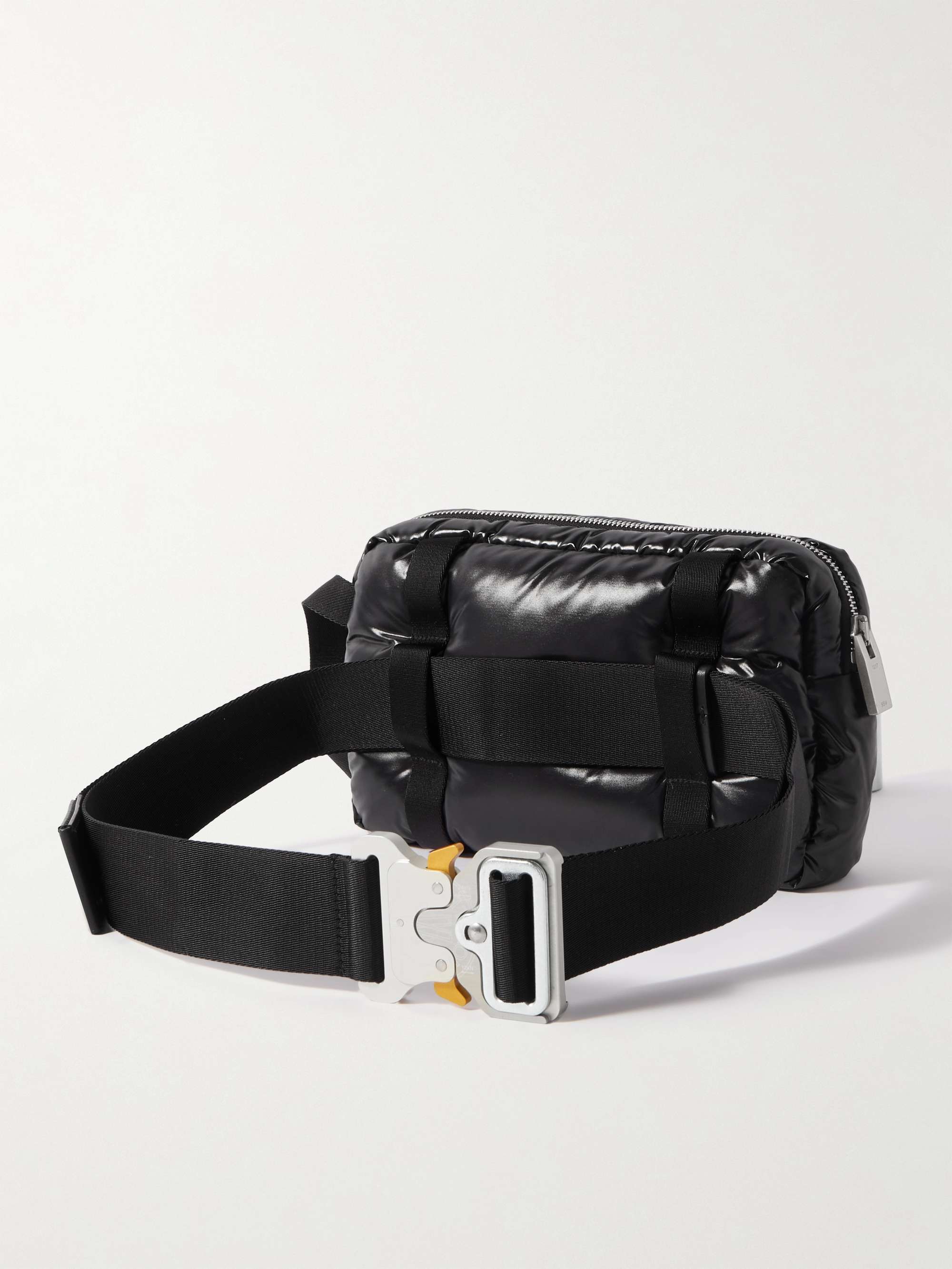 MONCLER GENIUS 6 Moncler 1017 ALYS 9SM Leather-Trimmed Nylon Down Belt Bag  | MR PORTER