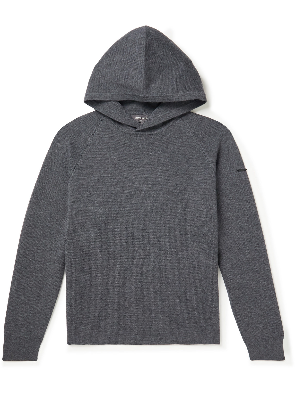 NORSE PROJECTS ARKTISK MILANO TECH WOOL-BLEND HOODIE