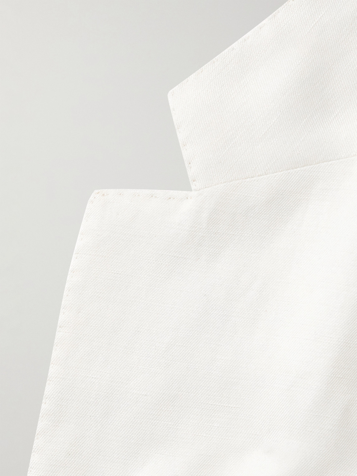 Shop Loro Piana Linen And Silk-blend Blazer In White