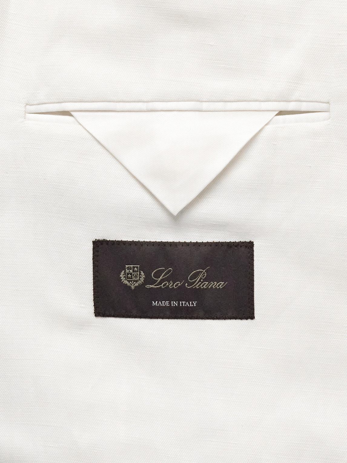 Shop Loro Piana Linen And Silk-blend Blazer In White