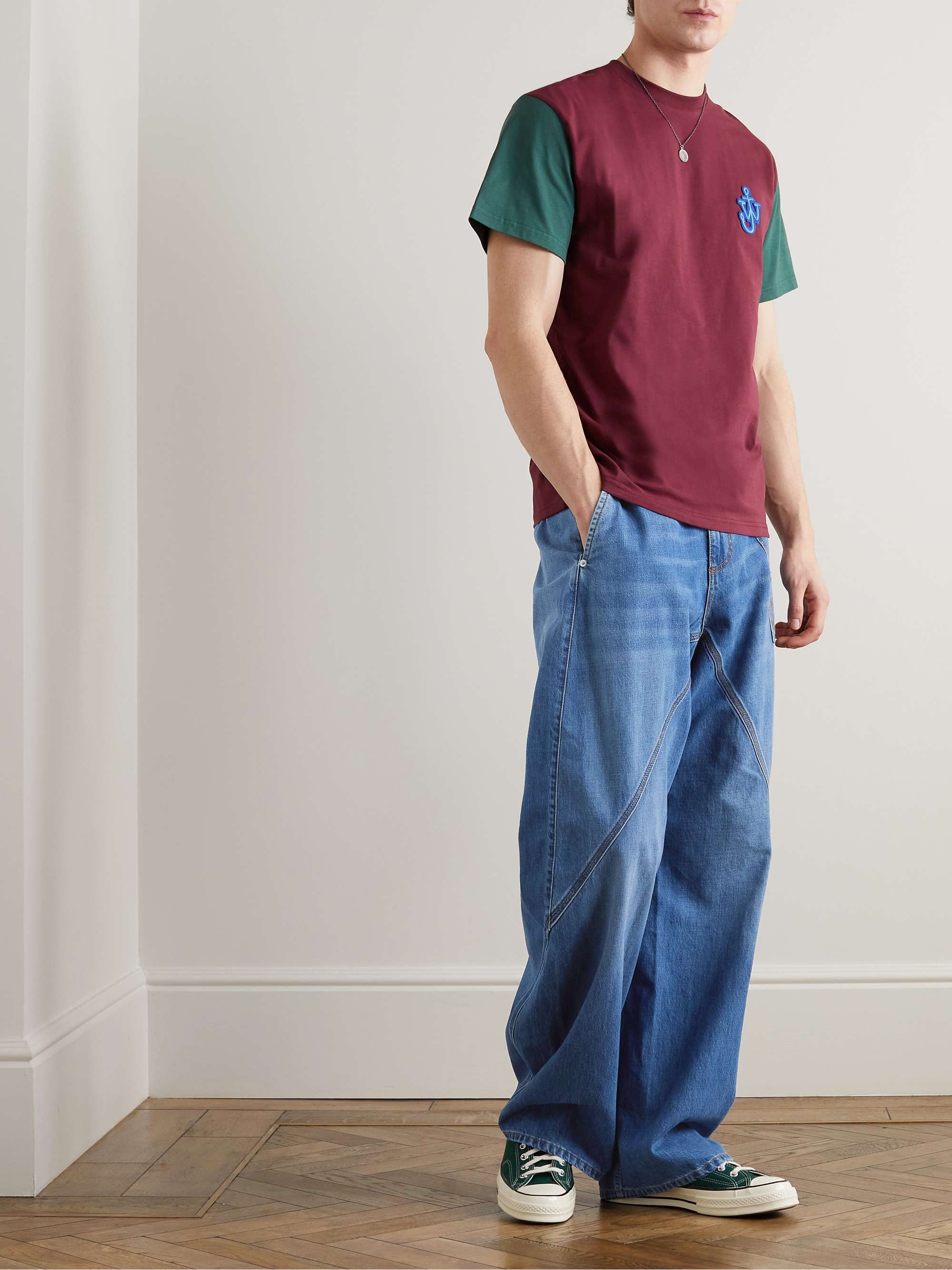JW ANDERSON Twisted Workwear Wide-Leg Jeans for Men | MR PORTER