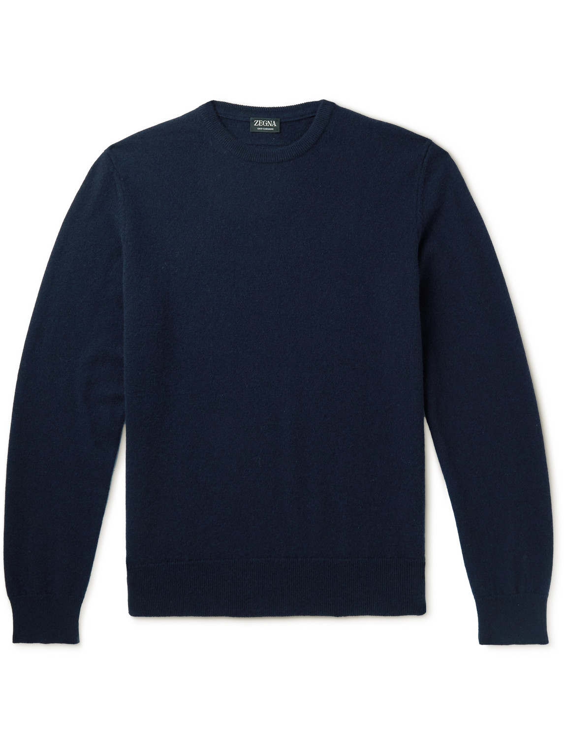 Zegna Oasi Cashmere Sweater In Blue