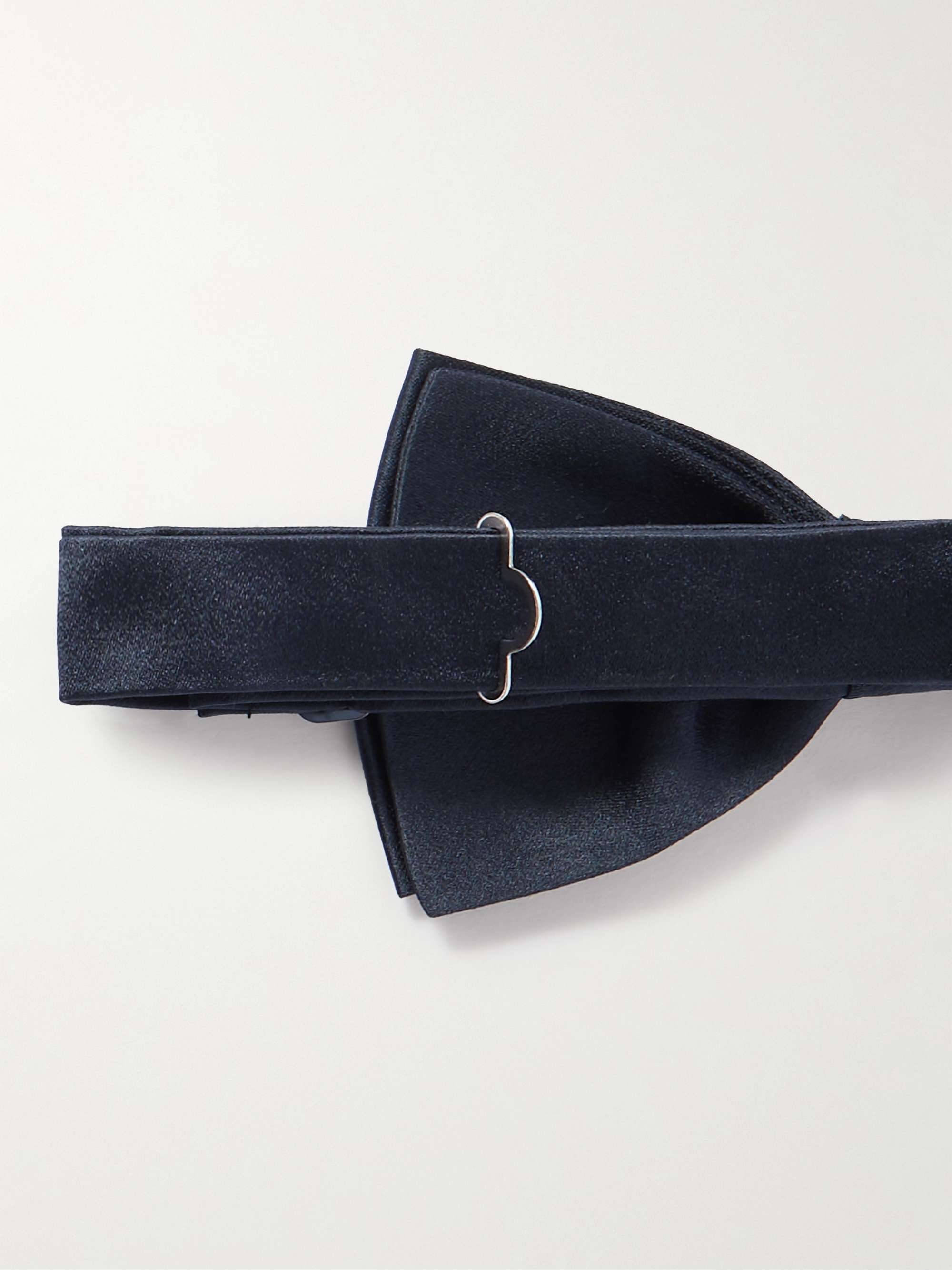 Leather belt in black - Canali