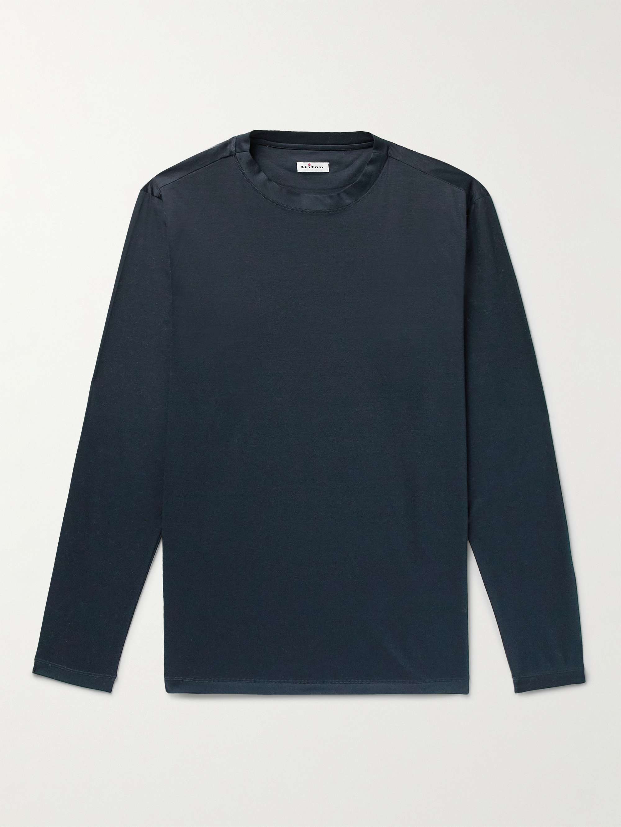 KITON Cotton-Jersey T-Shirt for Men | MR PORTER