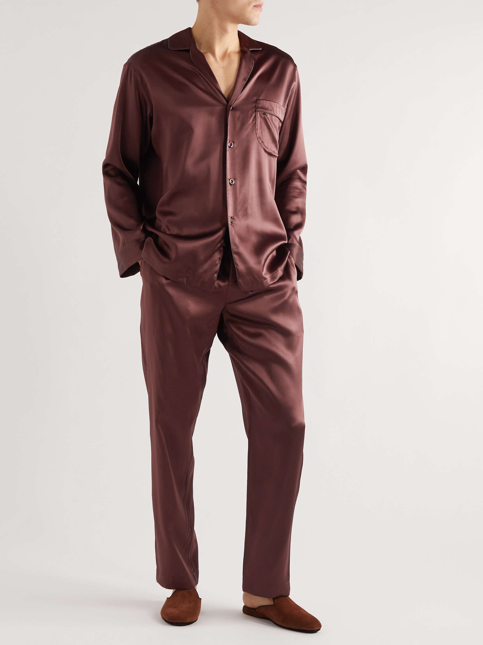RUBINACCI Silk Pyjama Set for Men | MR PORTER