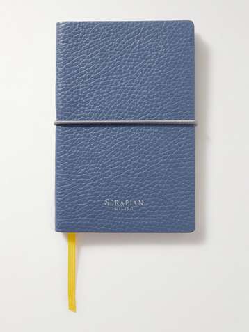 Smythson, Panama 2024 Textured-leather Fashion Diary, Black, One size