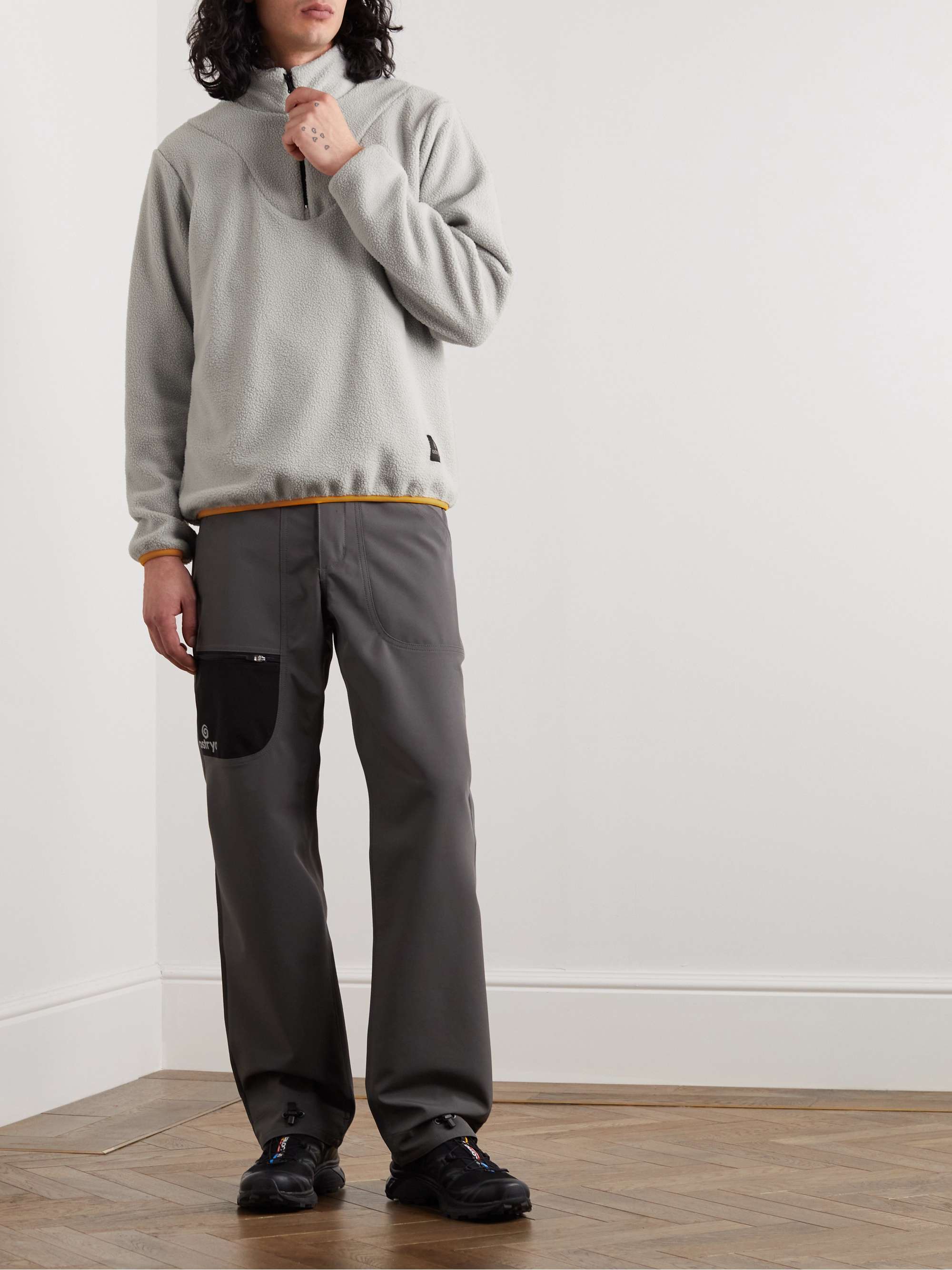 OSTRYA Bluebird fleece half-zip sweater for Men | MR PORTER