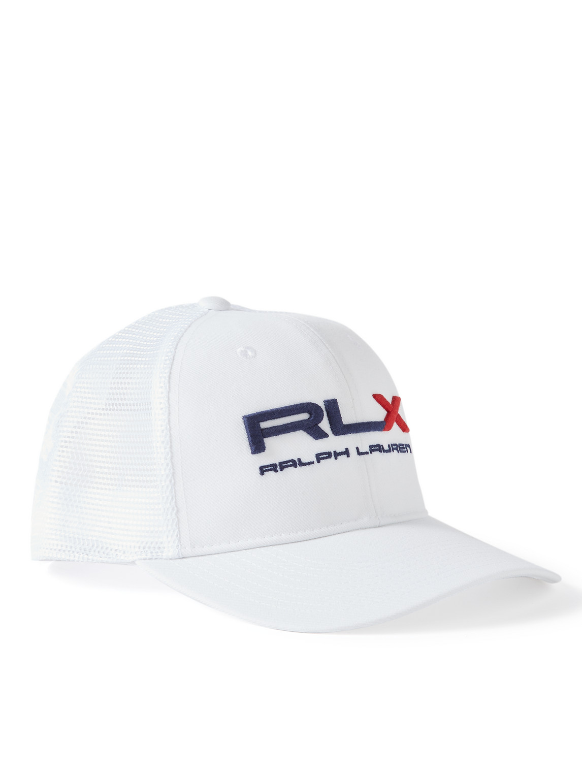 Ralph Lauren Logo-embroidered Recycled-twill Trucker Golf Cap In White |  ModeSens