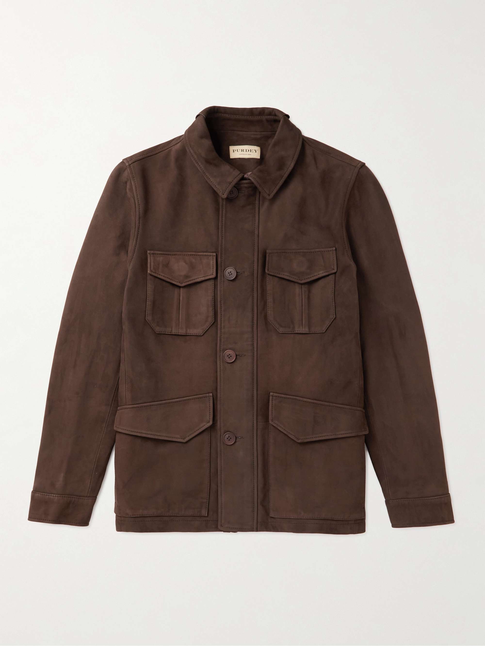 PURDEY Kensington Nubuck Jacket for Men | MR PORTER