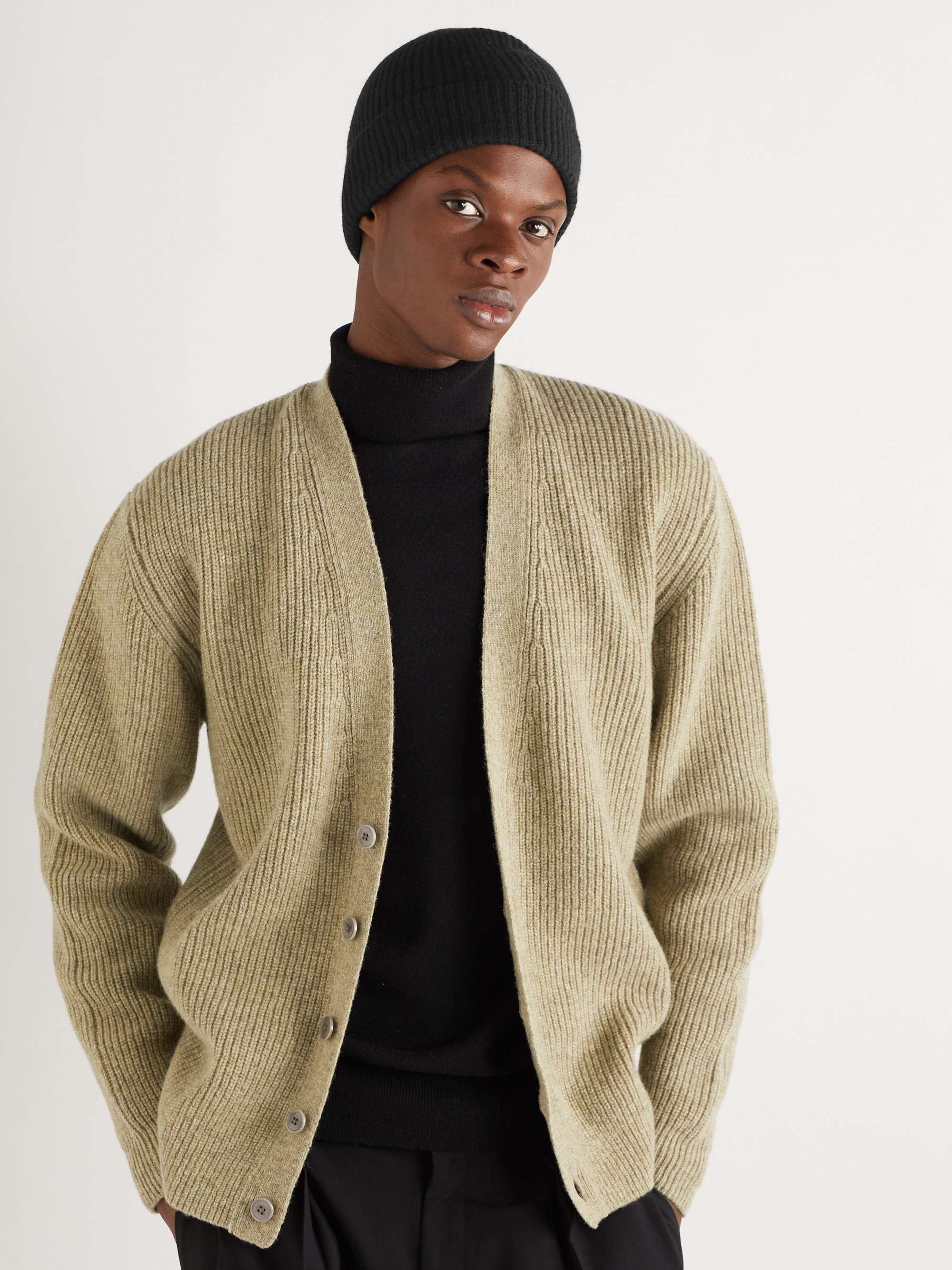 ANDERSON & SHEPPARD Ribbed Cashmere Beanie | MR PORTER