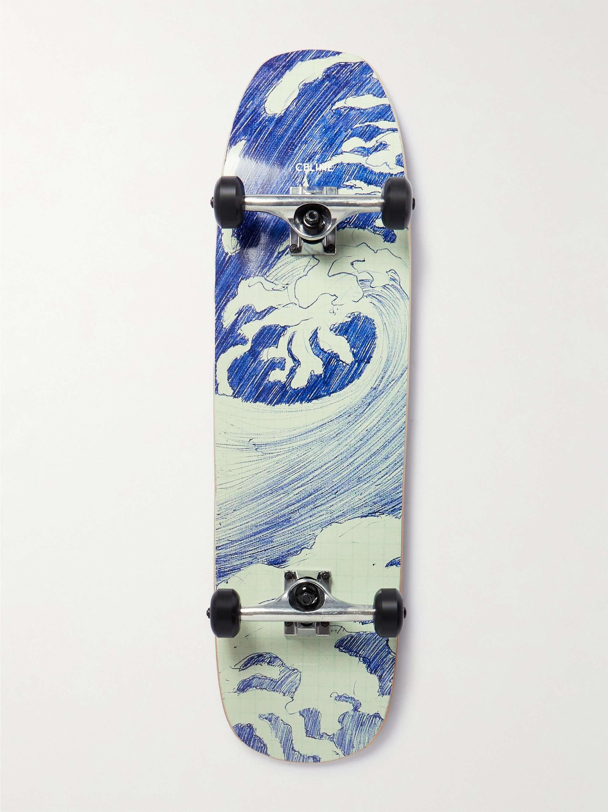 Skateboard aus Holz mit Print von CELINE HOMME für Herren | MR PORTER