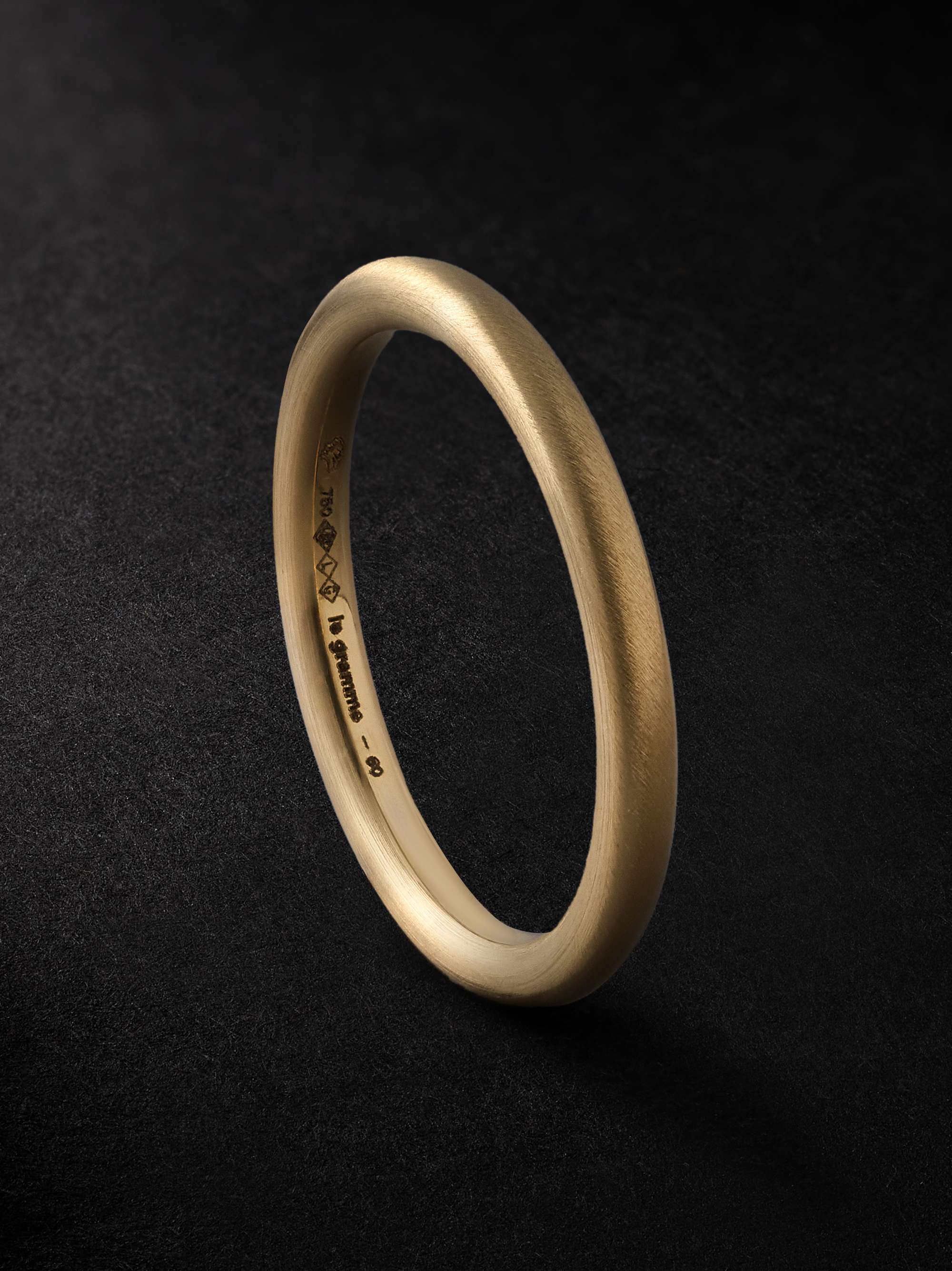 LE GRAMME 5g Brushed 18-Karat Gold Ring for Men | MR PORTER