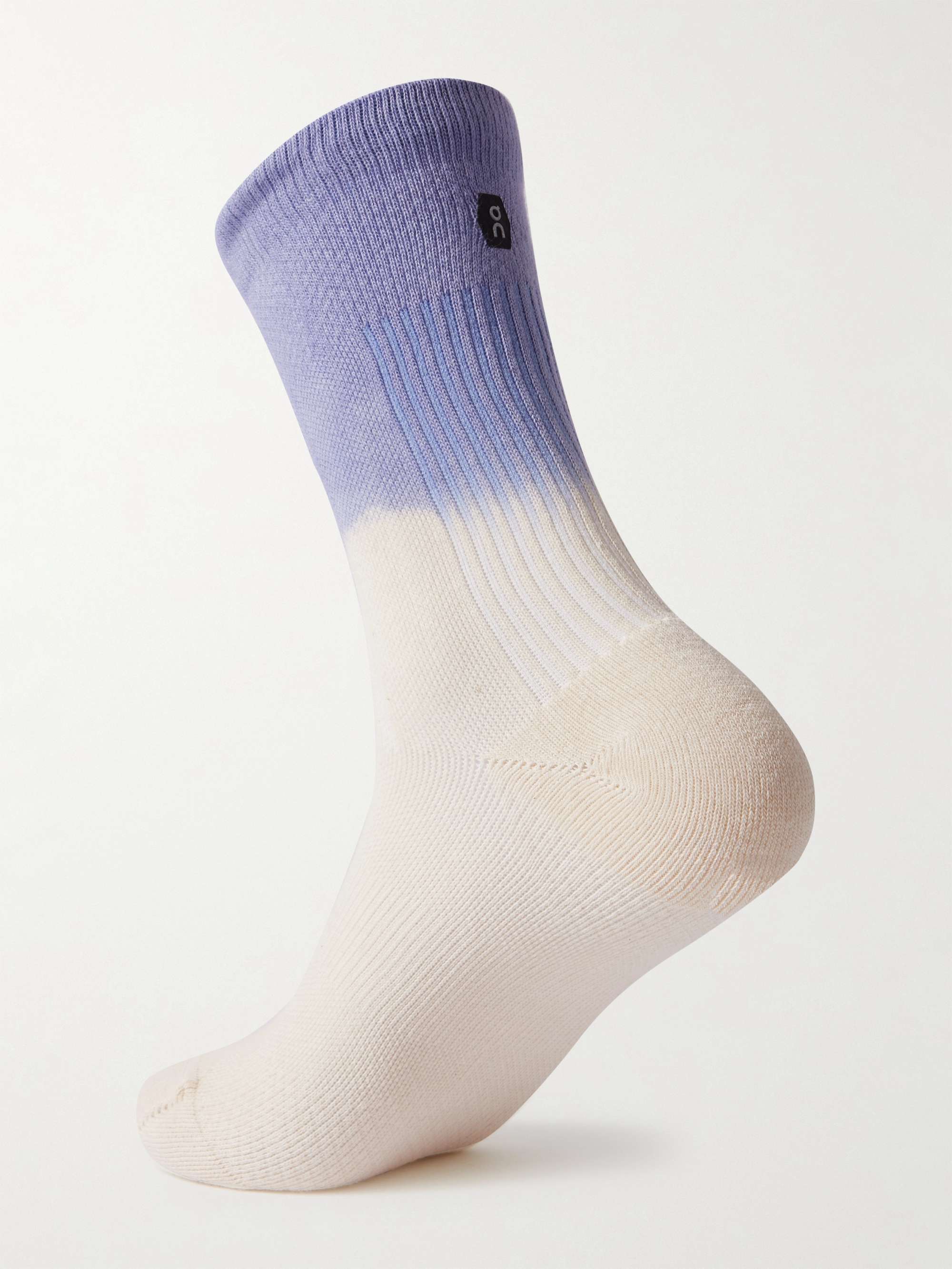 ON-RUNNING All-Day Ombré Stretch Organic Cotton-Blend Socks | MR PORTER