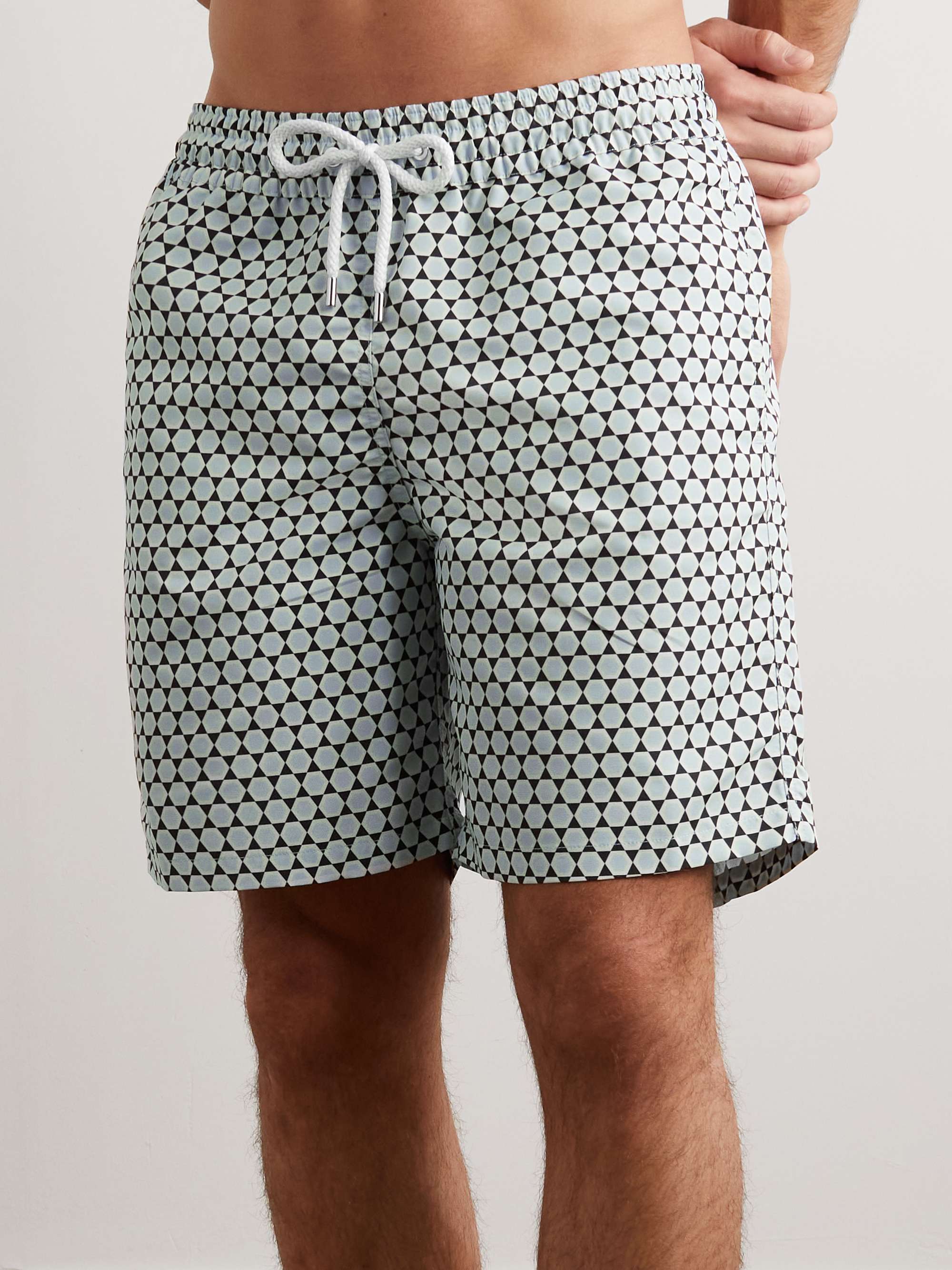 FRESCOBOL CARIOCA Futevôlei Straight-Leg Long-Length Printed Recycled Swim  Shorts for Men | MR PORTER