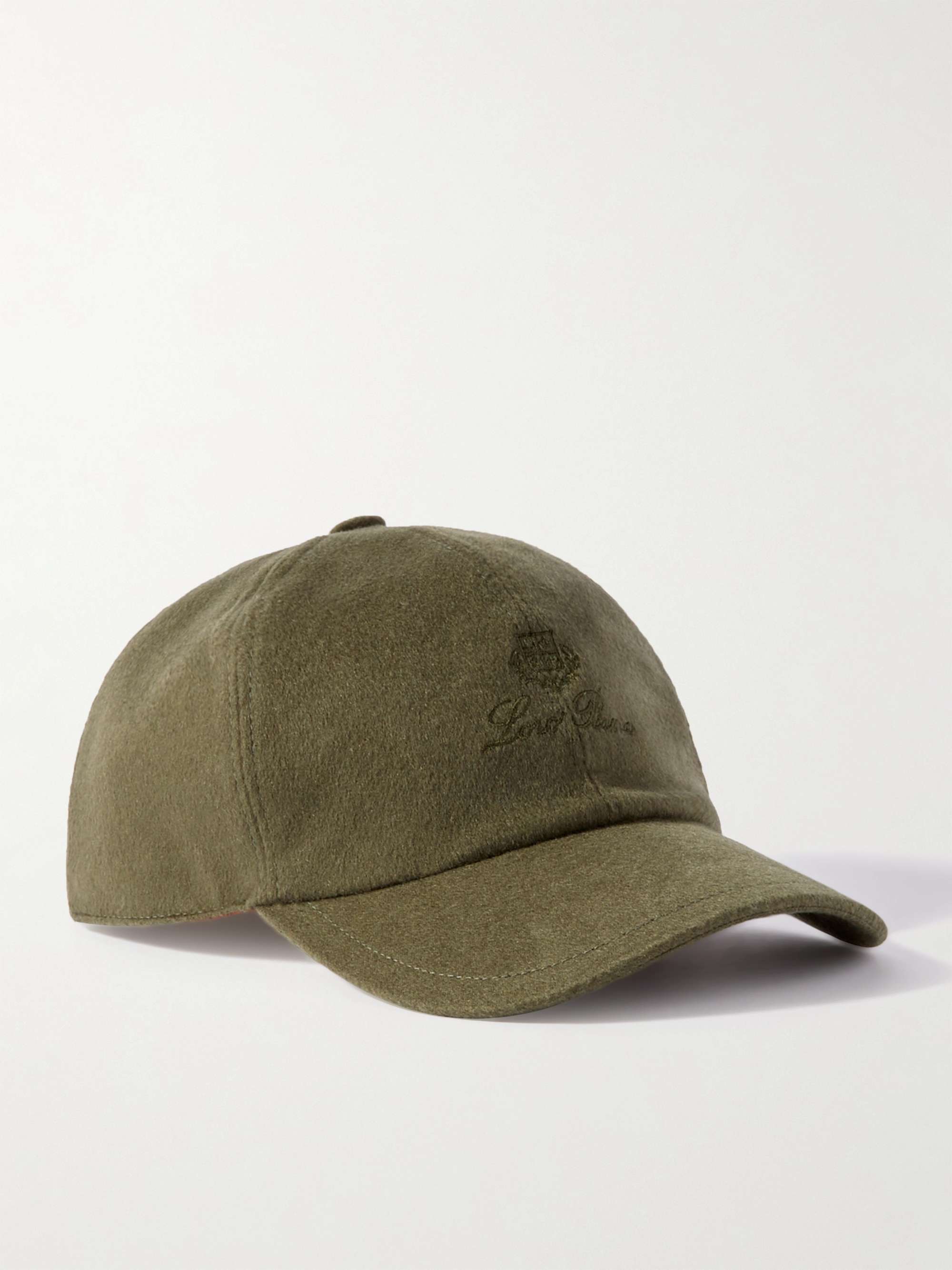 LORO PIANA Logo-Embroidered Storm System® Baby Cashmere Baseball Cap for  Men | MR PORTER