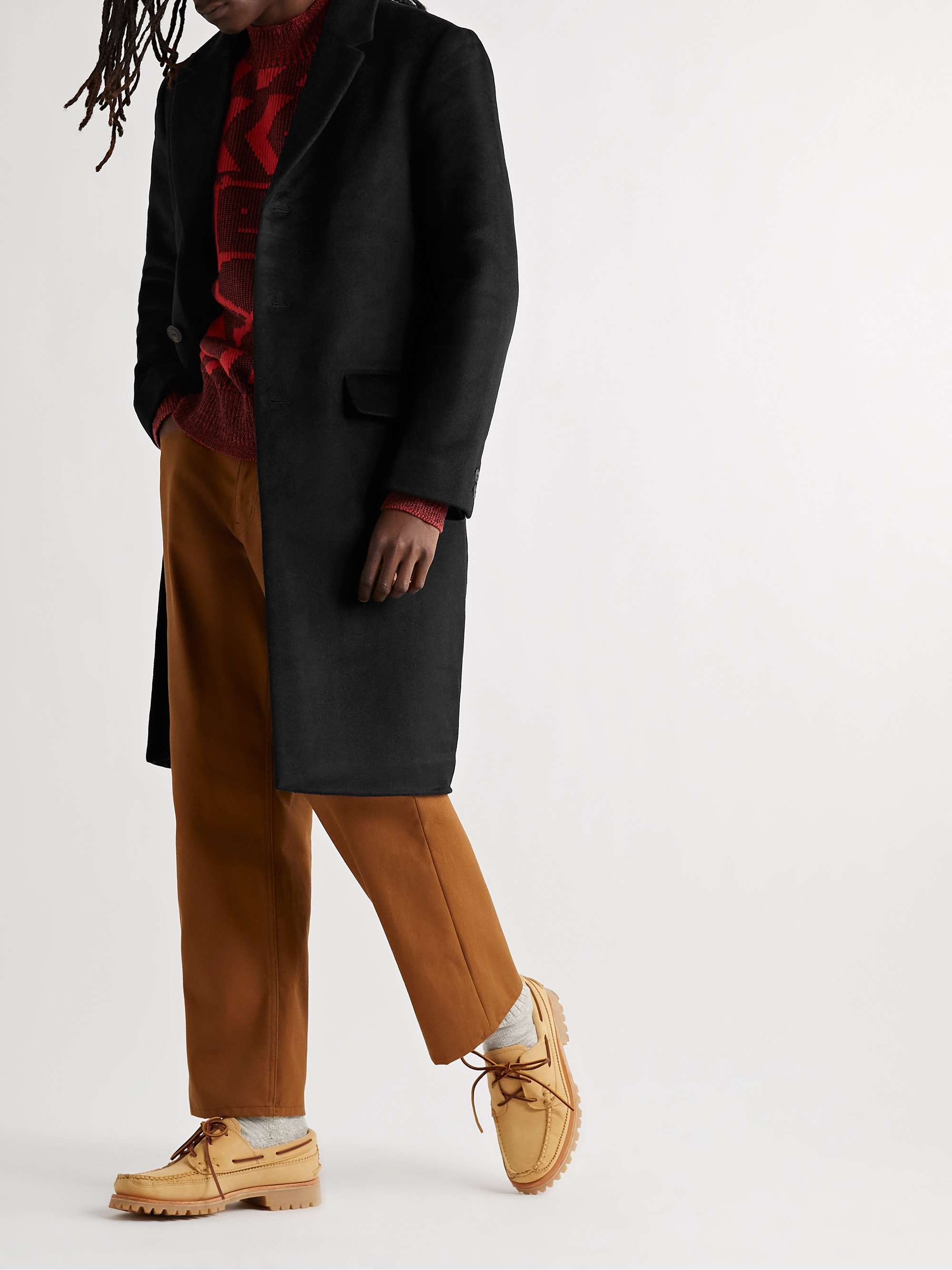 SATURDAYS NYC Morgan Wool-Blend Coat for Men | MR PORTER