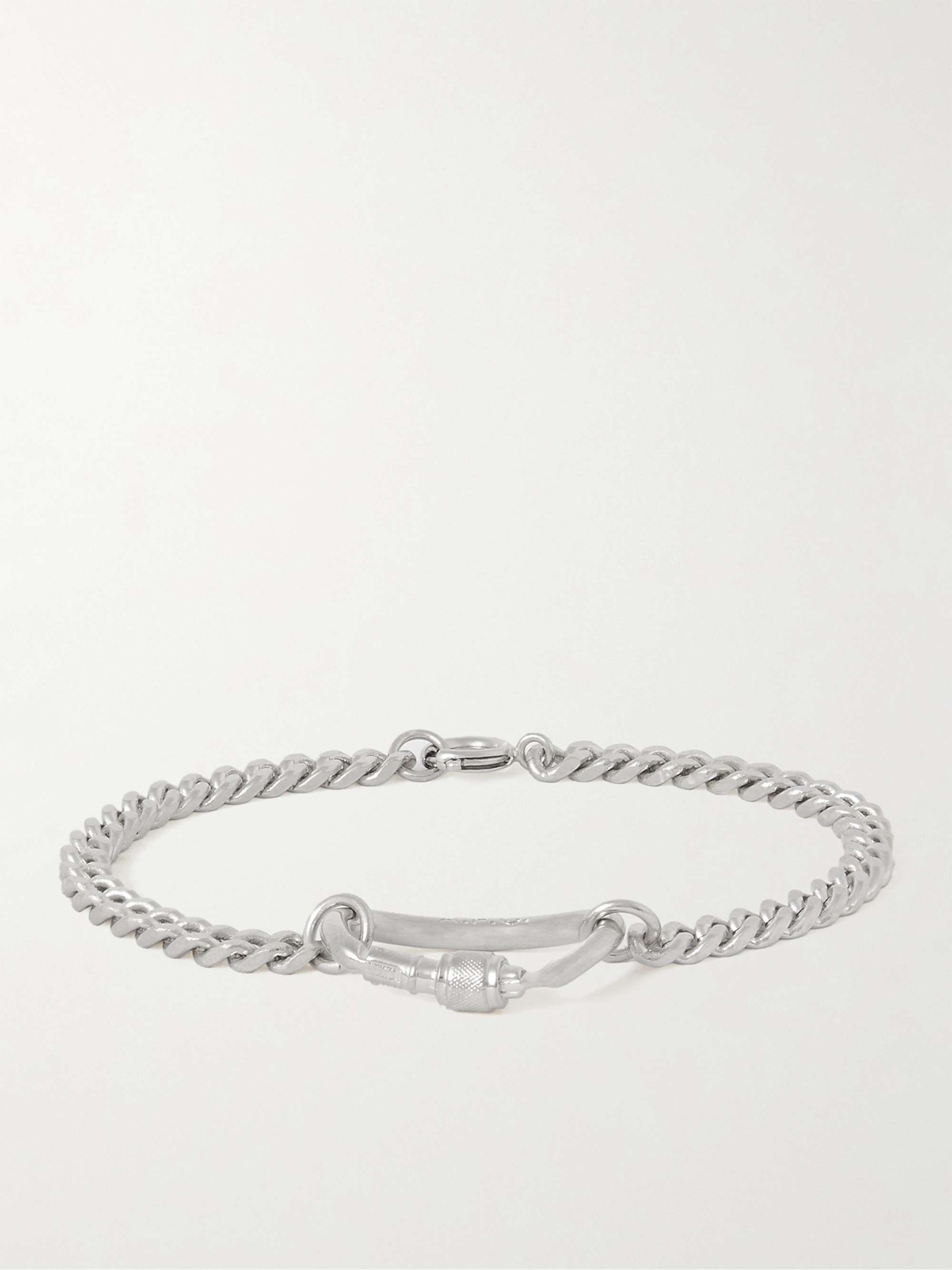 A.P.C. Silver-Tone Chain Bracelet for Men | MR PORTER