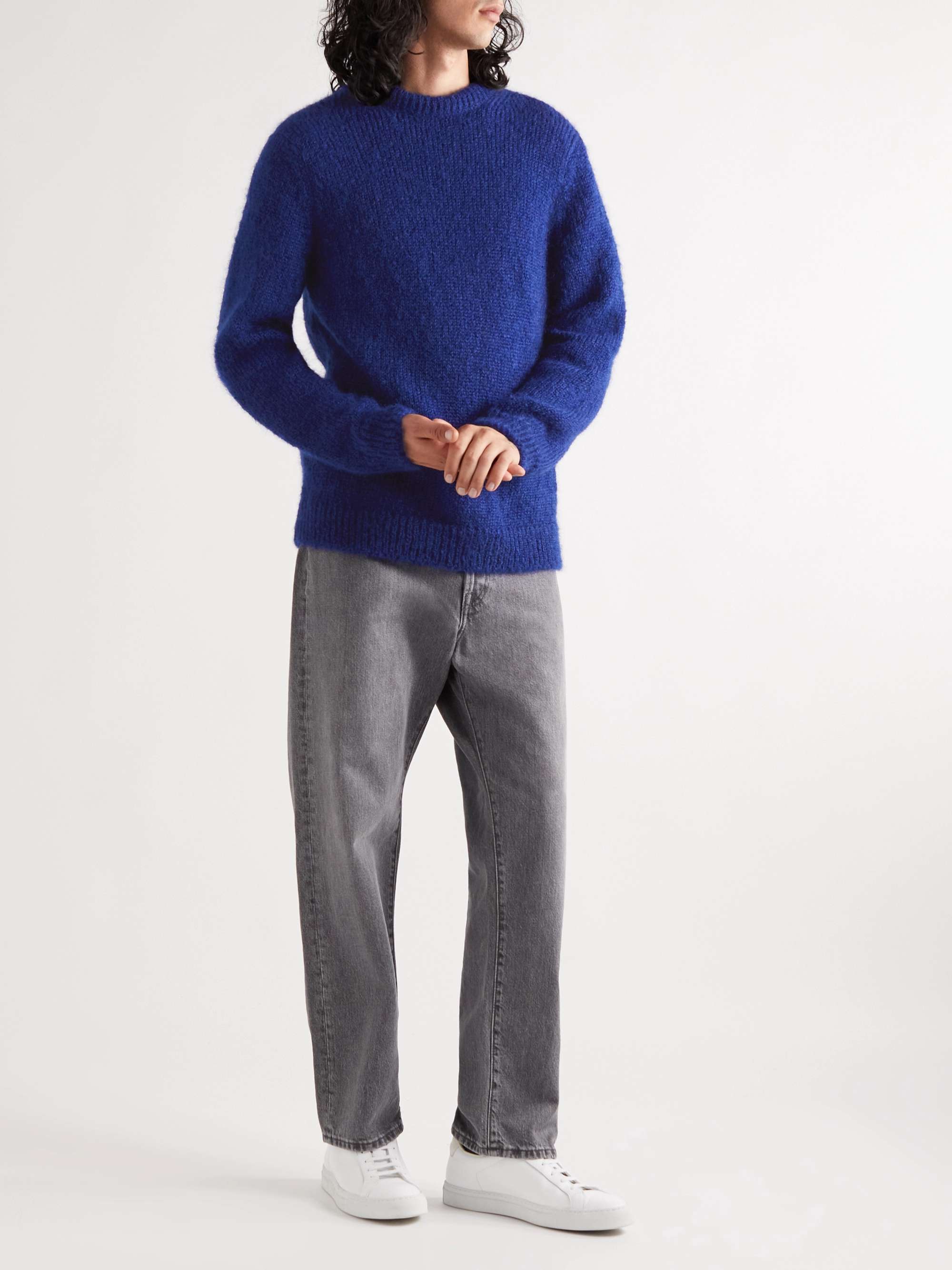 NUDIE JEANS August Mohair Sweater | MR PORTER