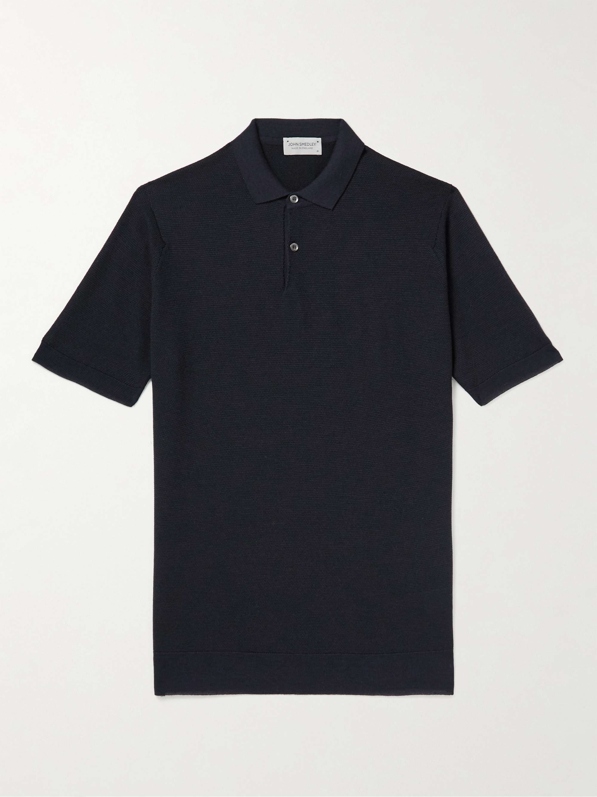 JOHN SMEDLEY 14.Singular Slim-Fit Merino Wool-Piqué Polo Shirt for Men ...