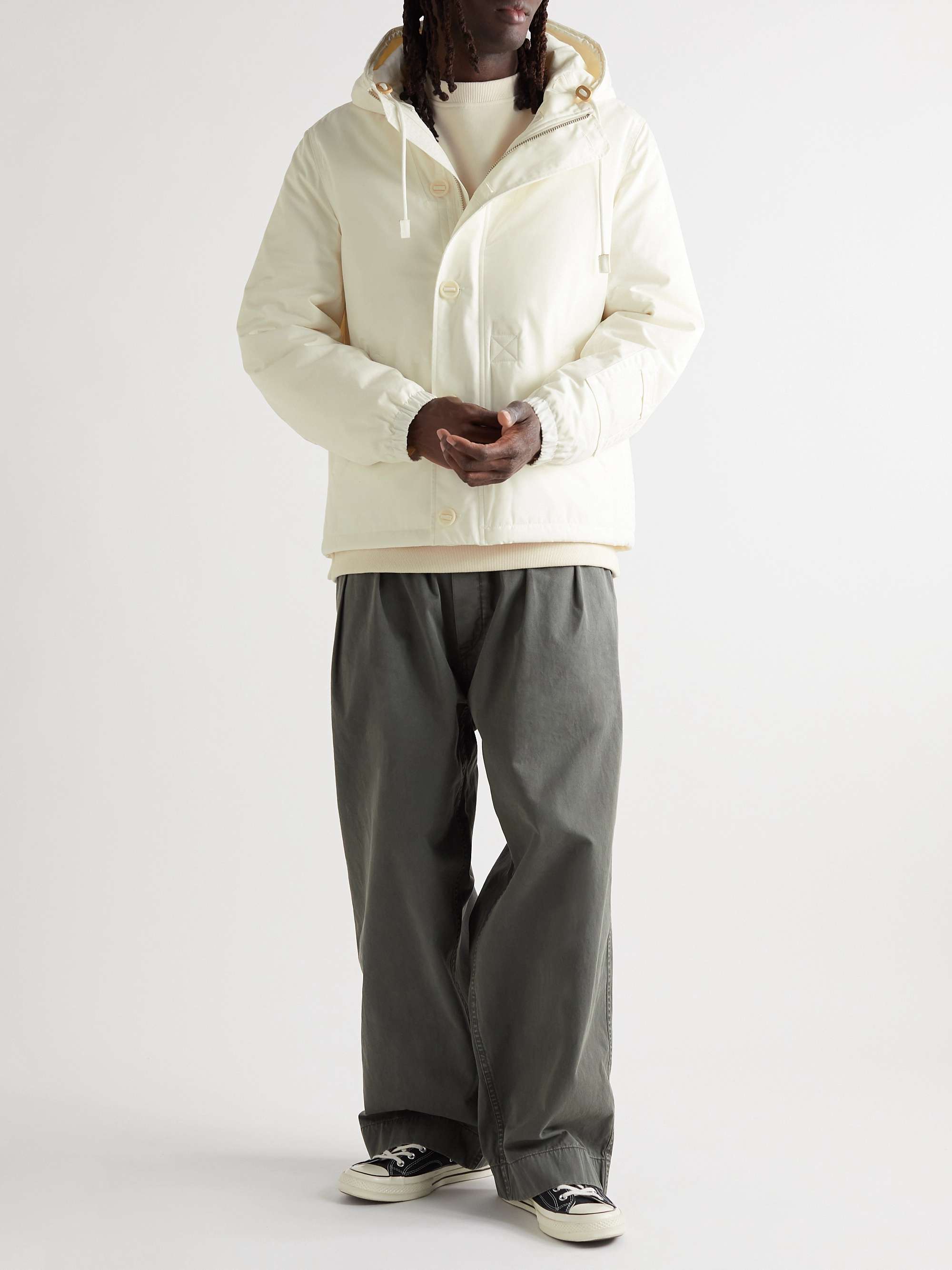 APPLIED ART FORMS CM1-1 Padded Cotton-Gabardine Hooded Jacket for Men | MR  PORTER