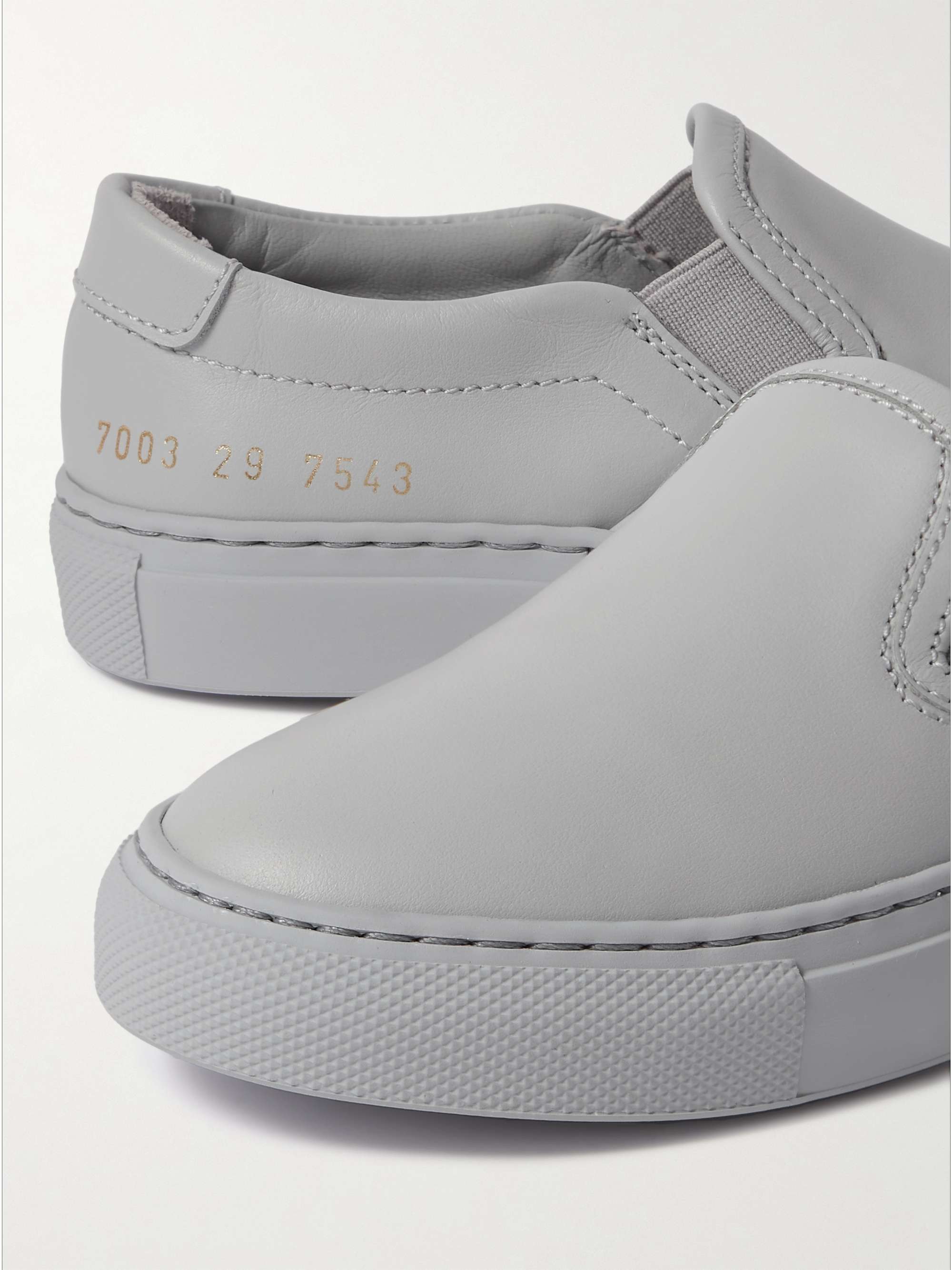 COMMON PROJECTS KIDS Leather Slip-On Sneakers for Men | MR PORTER