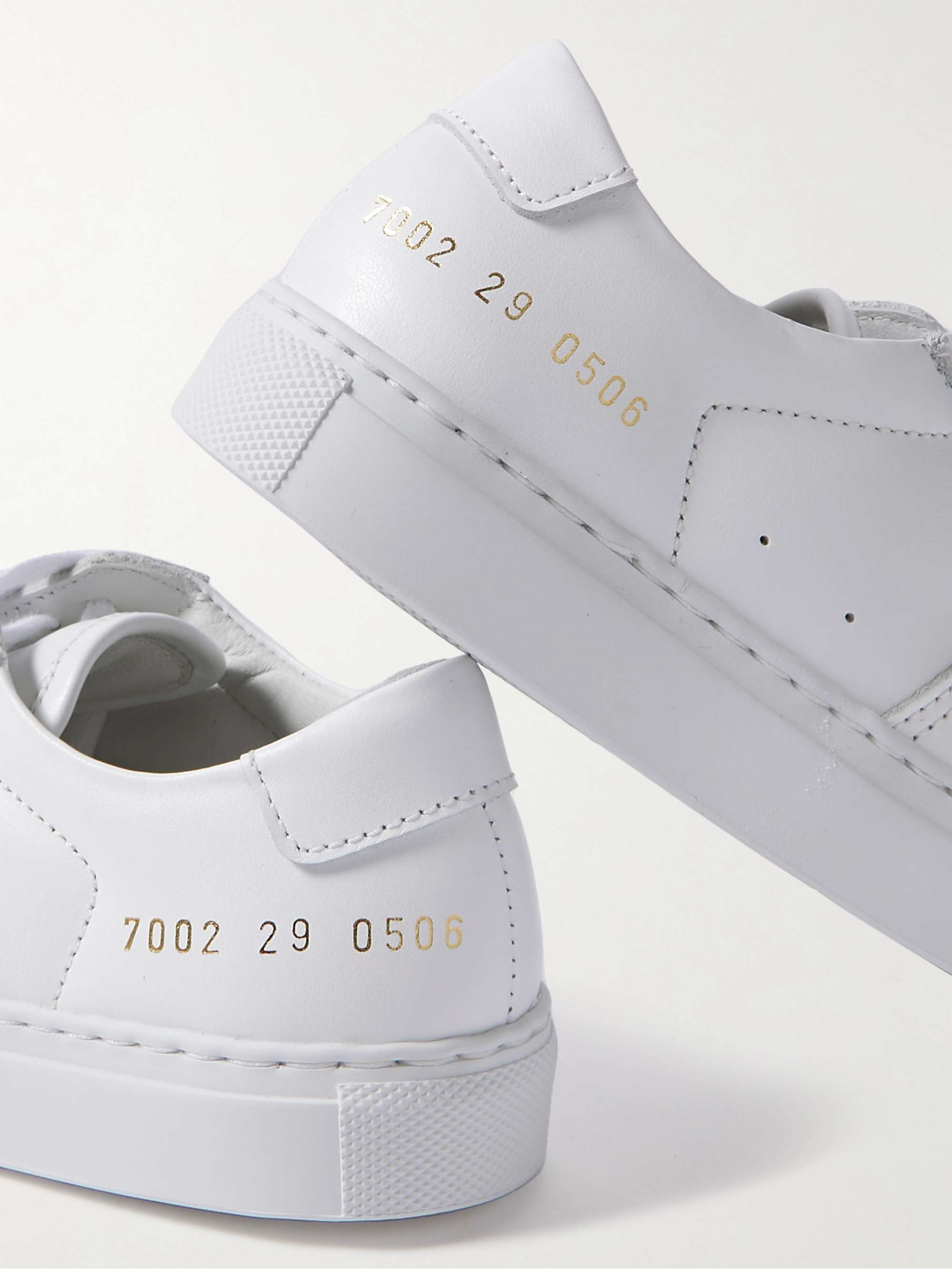 COMMON PROJECTS KIDS BBall Perforated Leather Sneakers for Men | MR PORTER