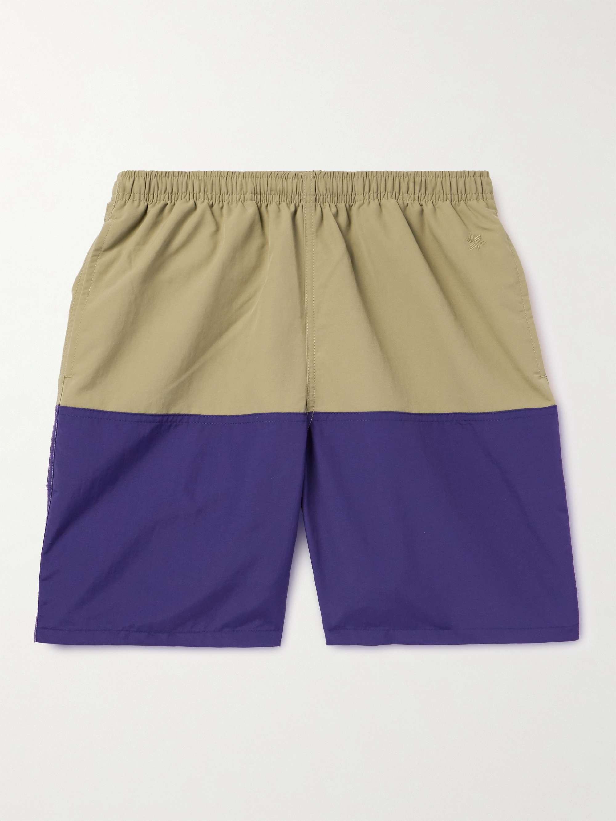 GOLDWIN Straight-Leg Colour-Block Shell Shorts | MR PORTER