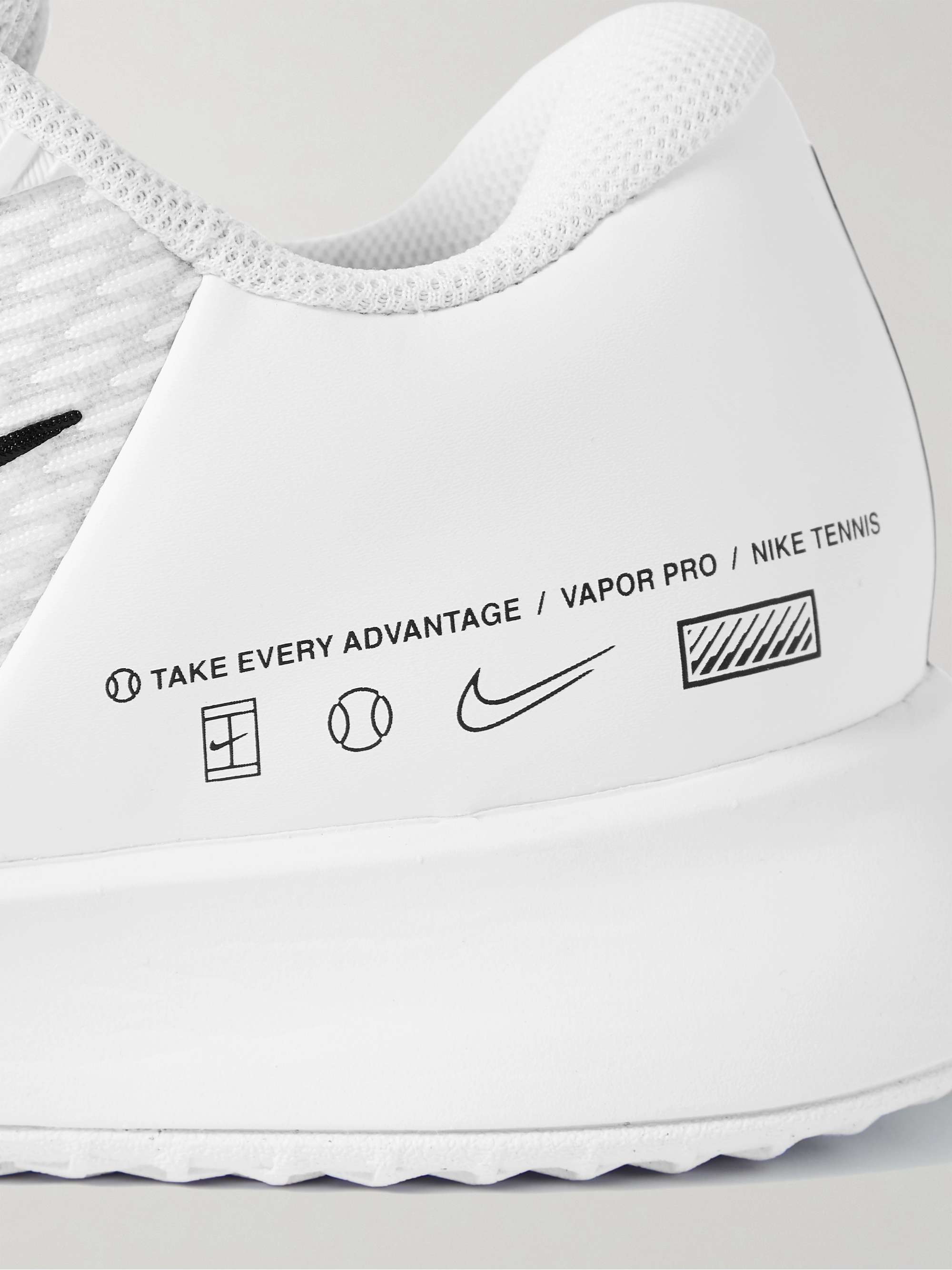 NIKE TENNIS NikeCourt Zoom Vapor Pro 2 Rubber-Trimmed Mesh Sneakers for Men  | MR PORTER