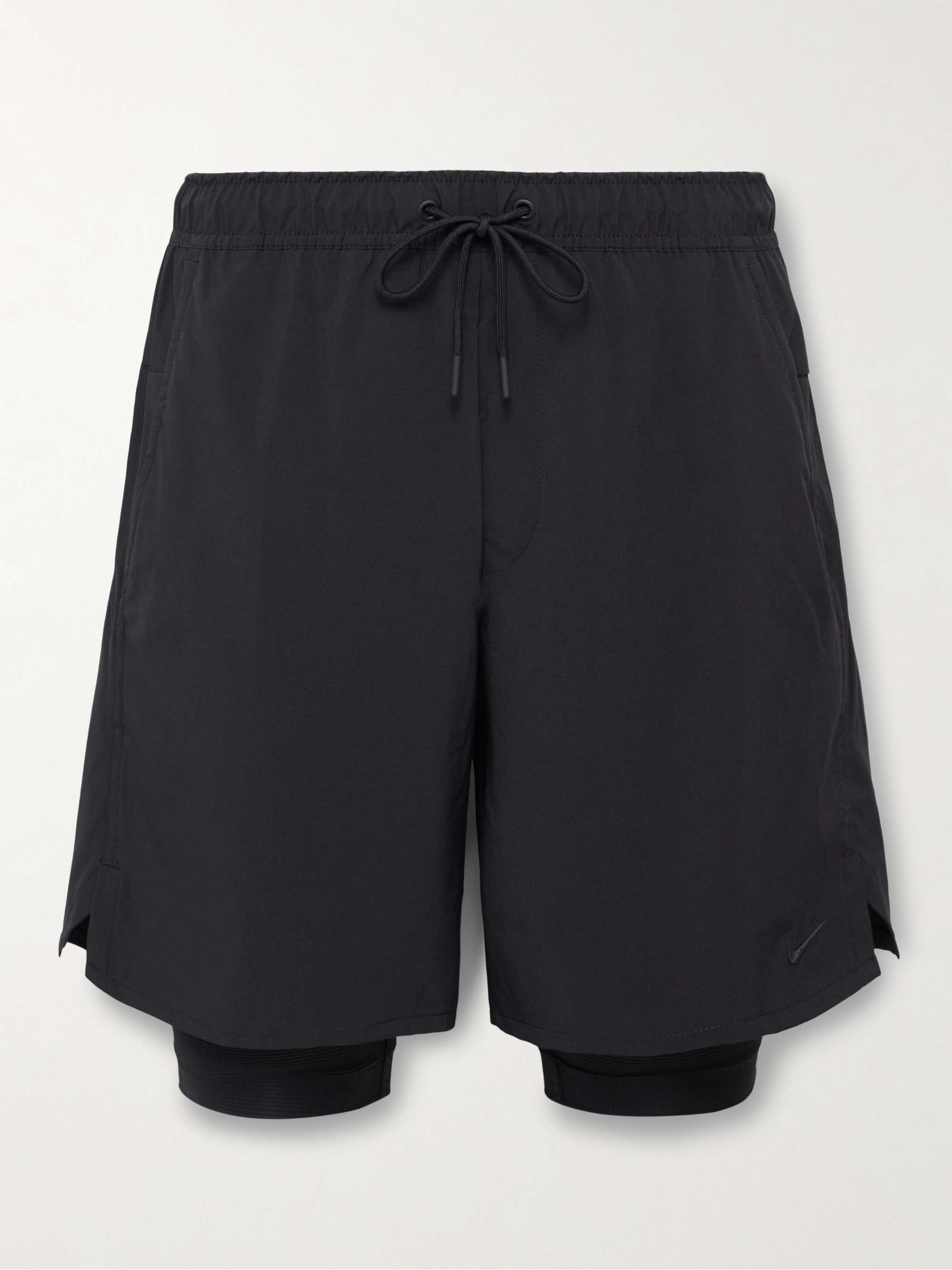 NIKE TRAINING Unlimited 2-in-1 Straight-Leg Dri-FIT Shorts for Men | MR  PORTER