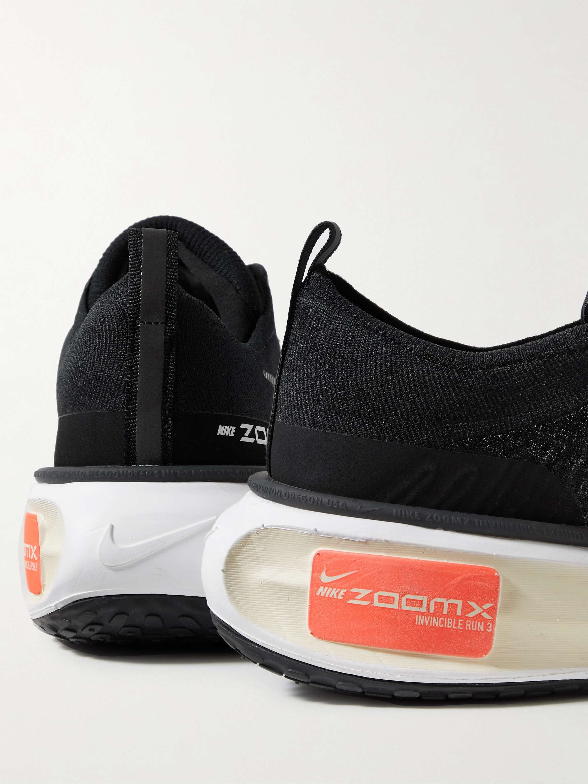 NIKE RUNNING ZoomX Invincible 3 Flyknit Running Sneakers for Men | MR PORTER