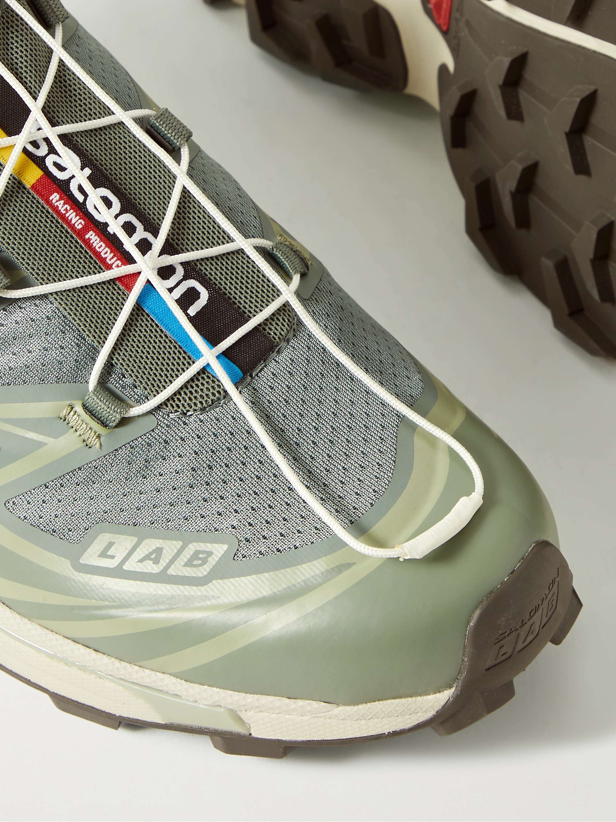 SALOMON XT-6 Advanced Rubber-Trimmed Mesh Sneakers for Men | MR PORTER