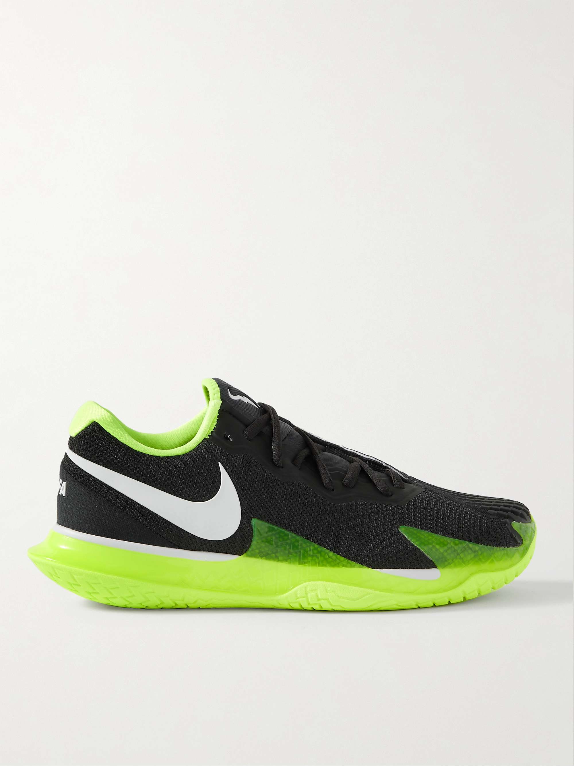 NIKE TENNIS NikeCourt Air Zoom Vapor Cage 4 Rubber and Mesh Tennis Sneakers  | MR PORTER