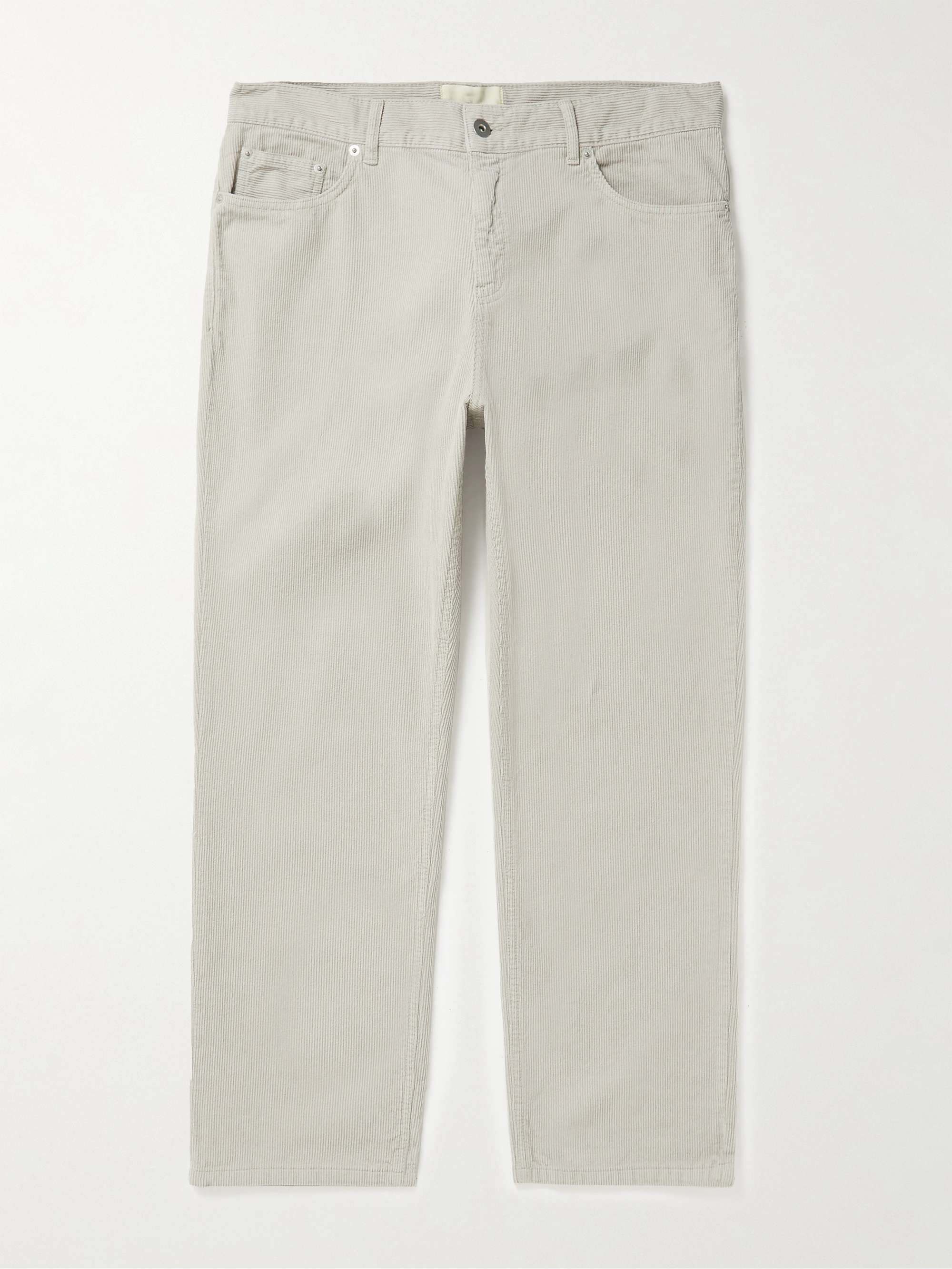 FOLK Straight-Leg Cotton-Corduroy Trousers for Men | MR PORTER