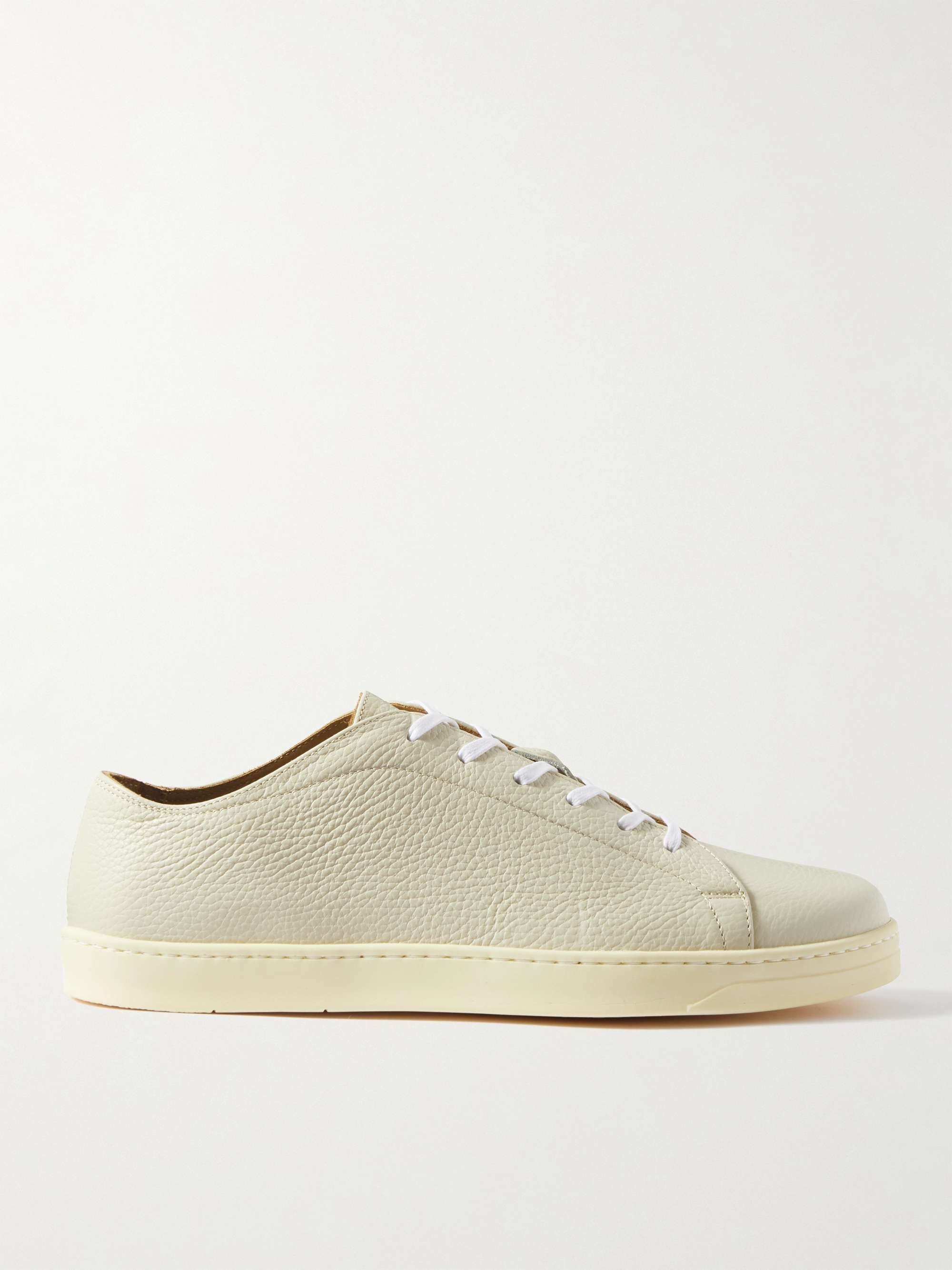 GEORGE CLEVERLEY Full-Grain Leather Sneakers for Men | MR PORTER