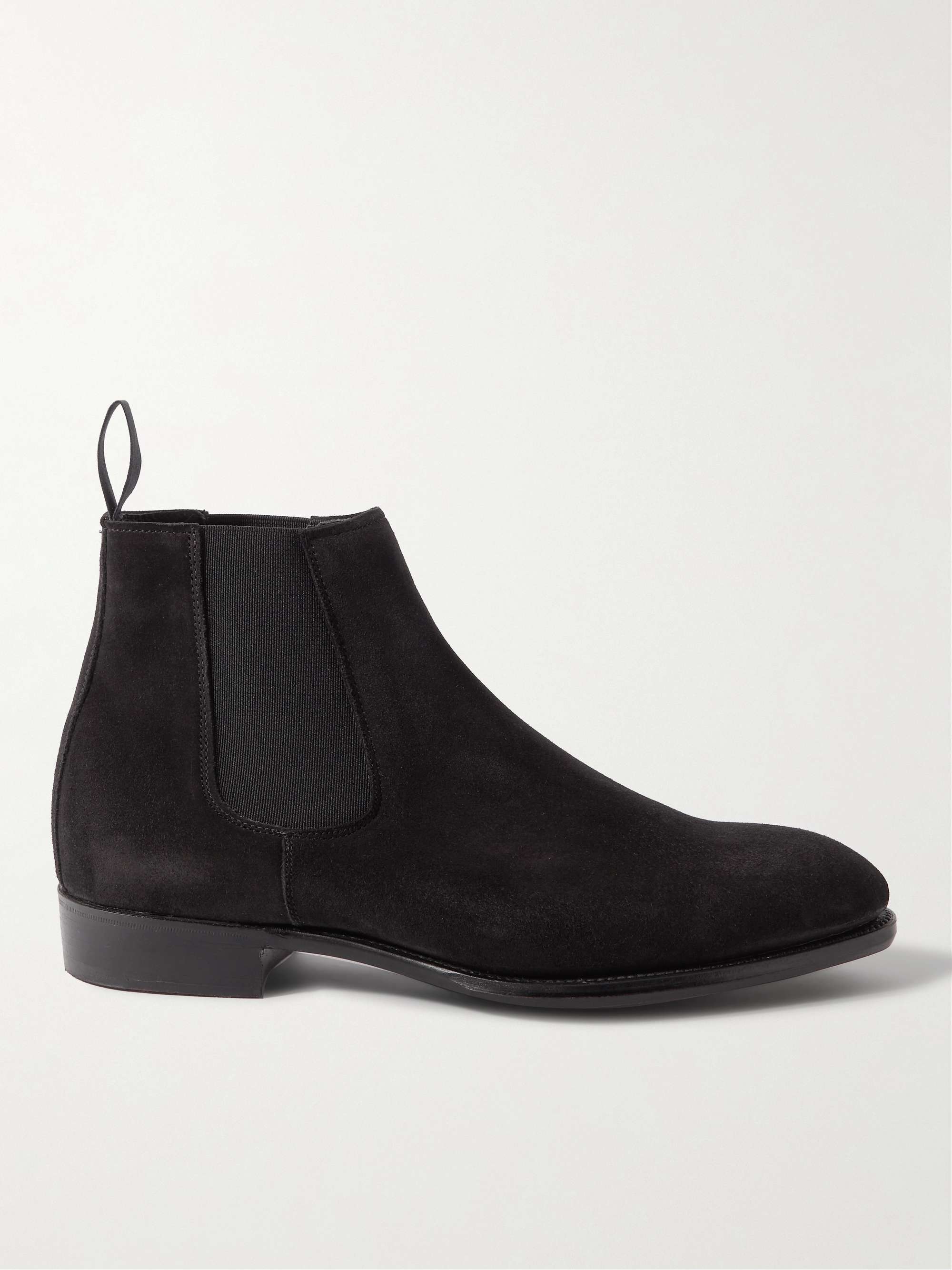 GEORGE CLEVERLEY Jason Suede Chelsea Boots | MR PORTER