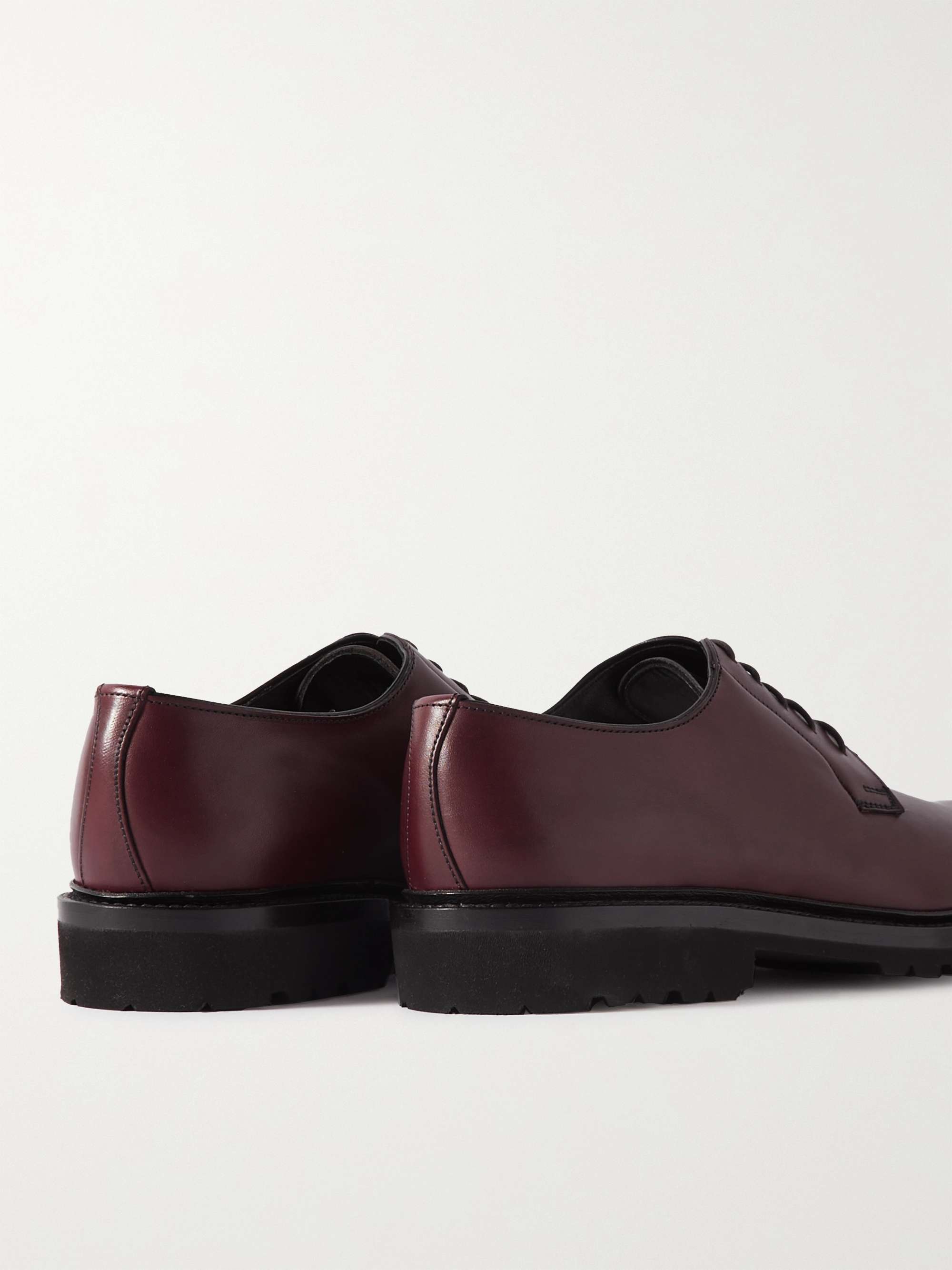 GEORGE CLEVERLEY Archie Leather Derby Shoes | MR PORTER