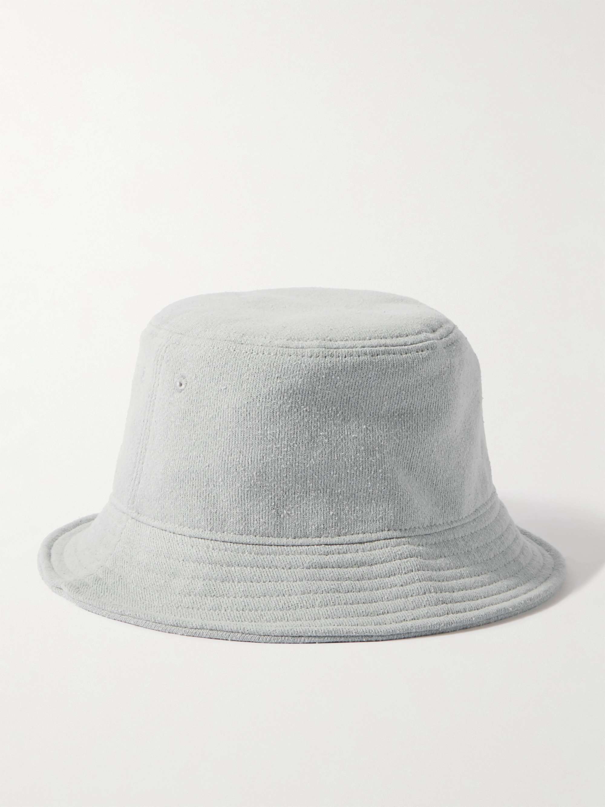 SSAM Textured Organic Cotton and Silk-Blend Bucket Hat for Men | MR PORTER