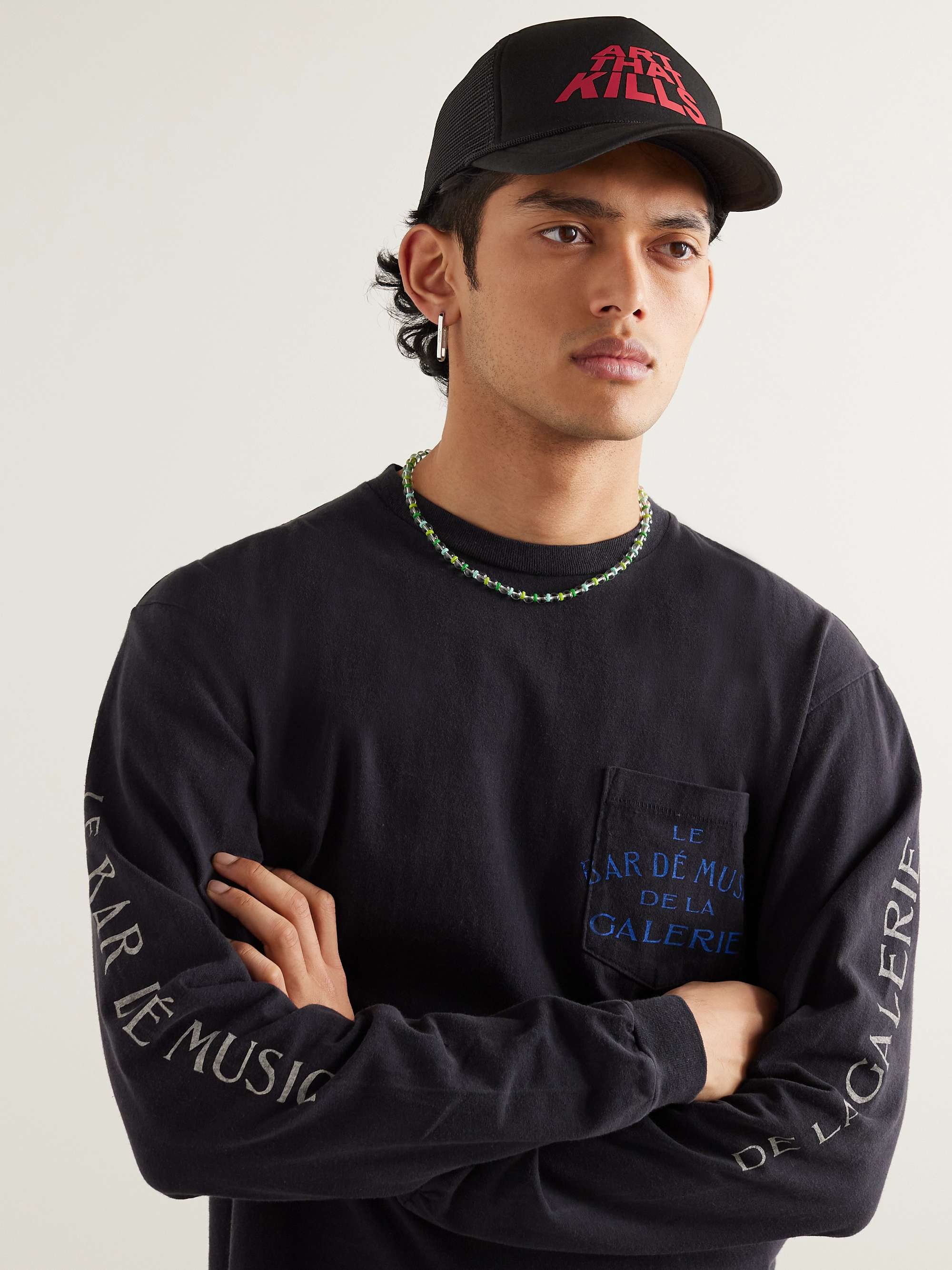 GALLERY DEPT. Printed Canvas and Mesh Cap for Men | MR PORTER