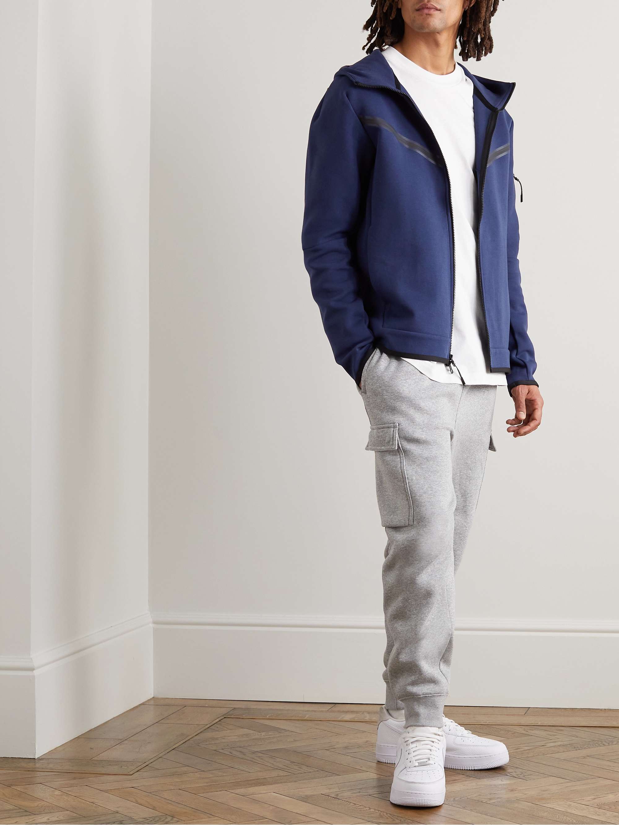NIKE Sportswear Cotton-Blend Tech-Fleece Zip-Up Hoodie | MR PORTER