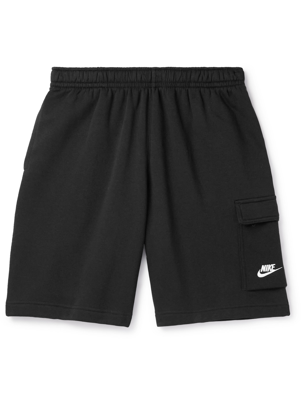 Nike - Sportswear Club Cotton-Jersey Drawstring Shorts - Men - Black - XS  for Men
