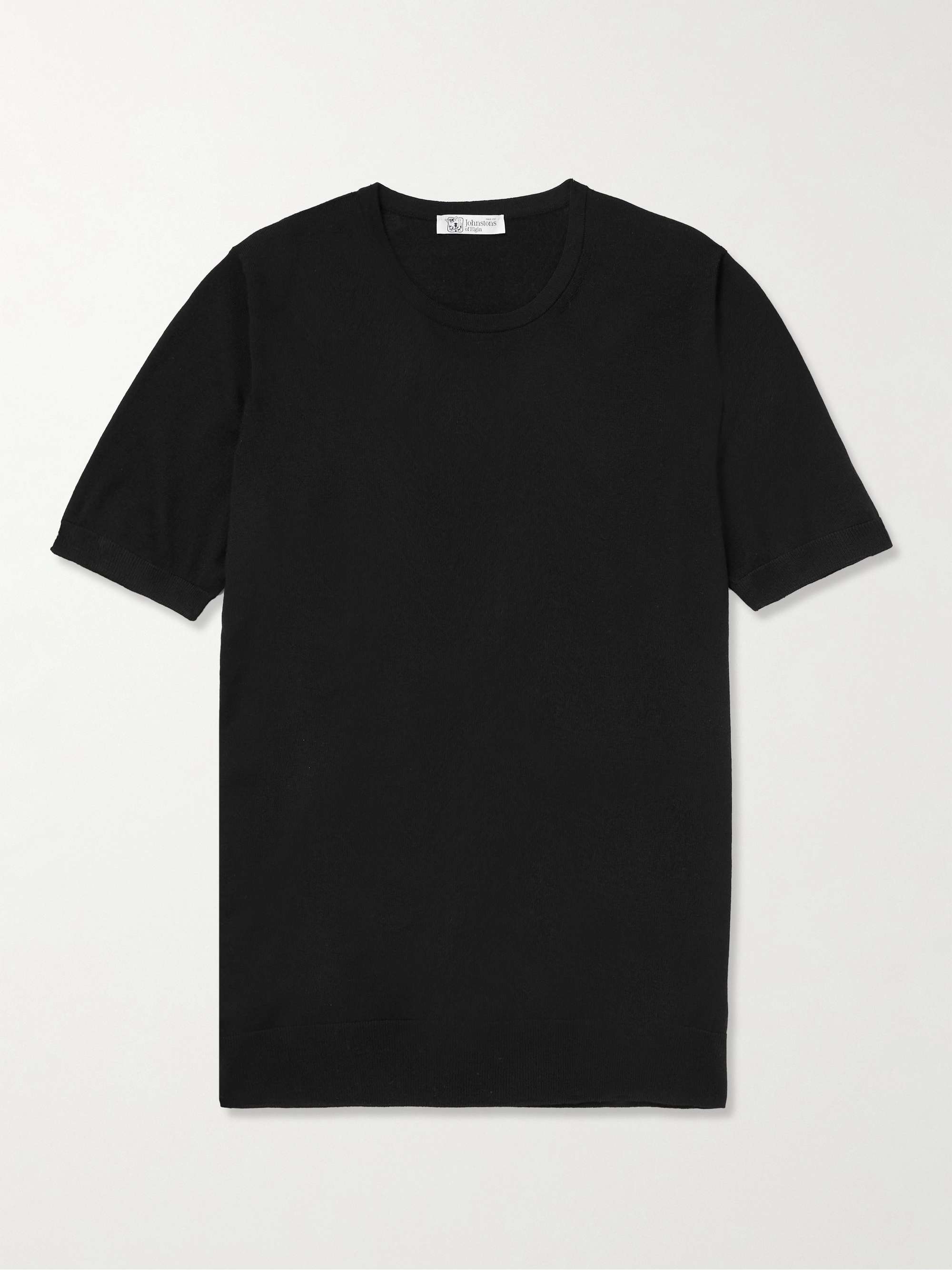 JOHNSTONS OF ELGIN Merino Wool T-Shirt for Men | MR PORTER
