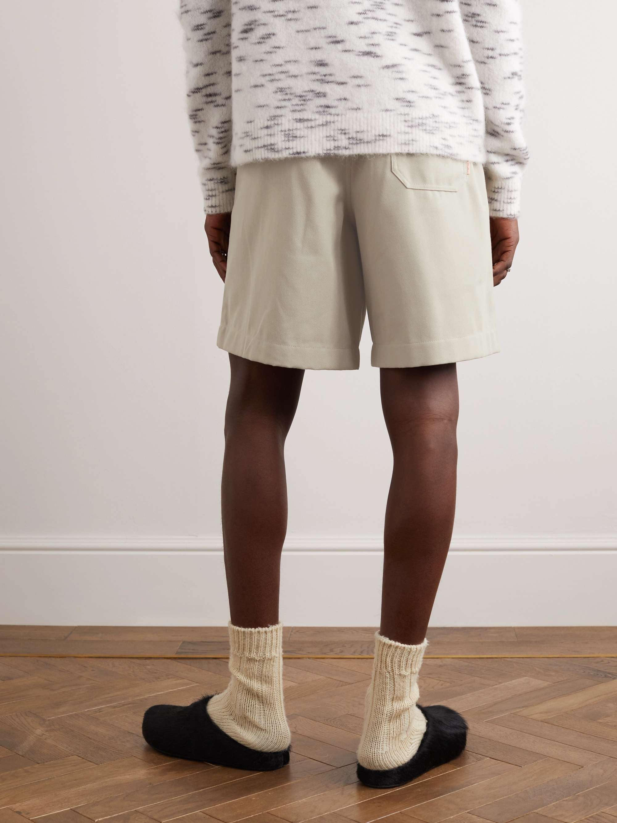 ACNE STUDIOS Ringa Cotton-Blend Twill Shorts | MR PORTER