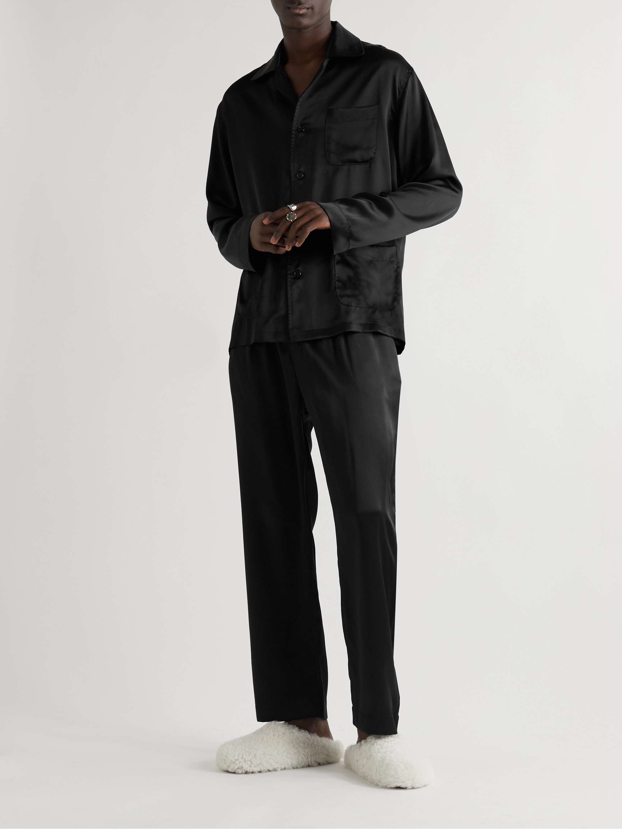 Black Silk Pyjama Trousers | GALLERY DEPT. | MR PORTER
